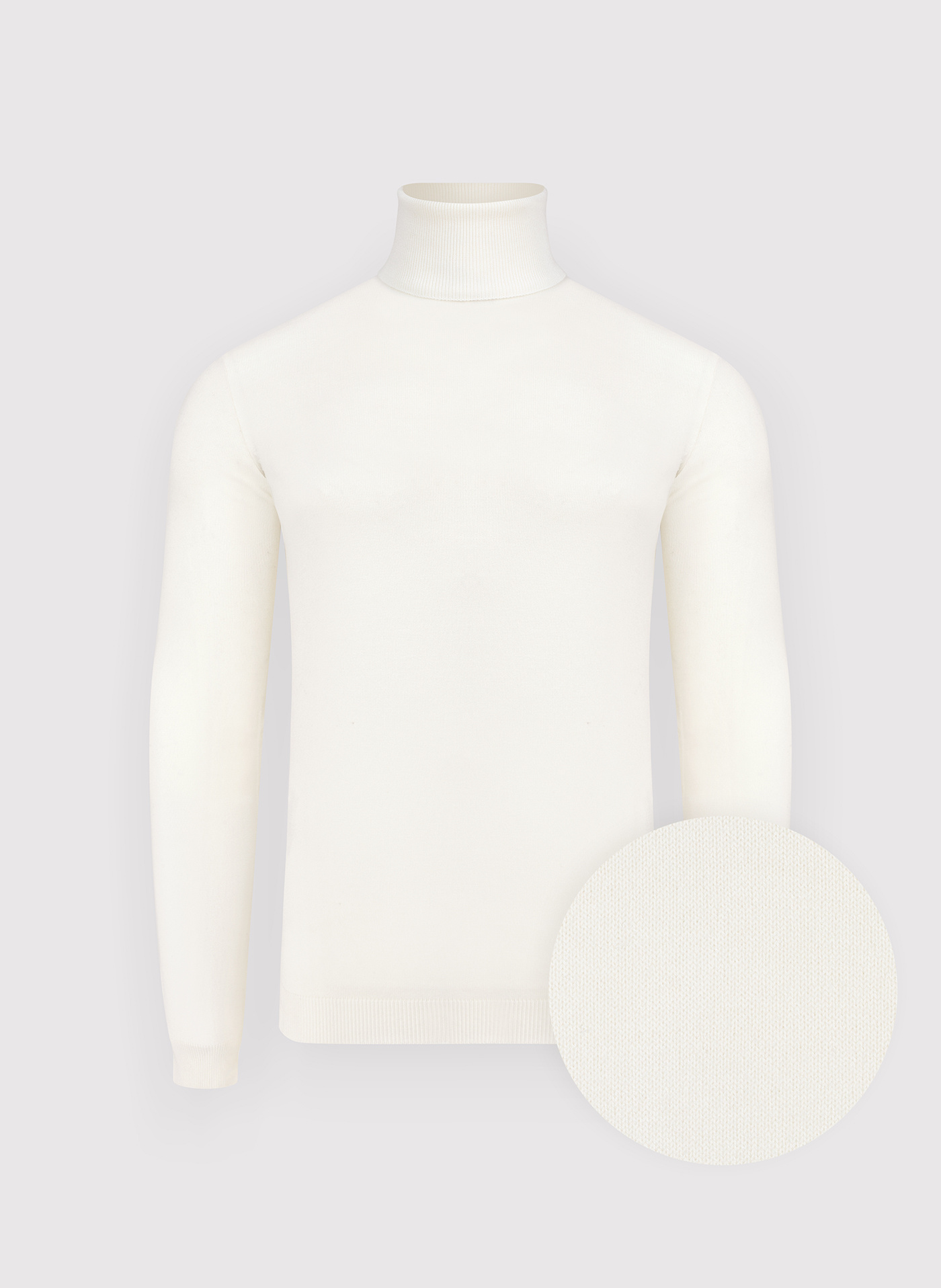 PAKO LORENTE - Golf męski w białym kolorze - Pako Lorente