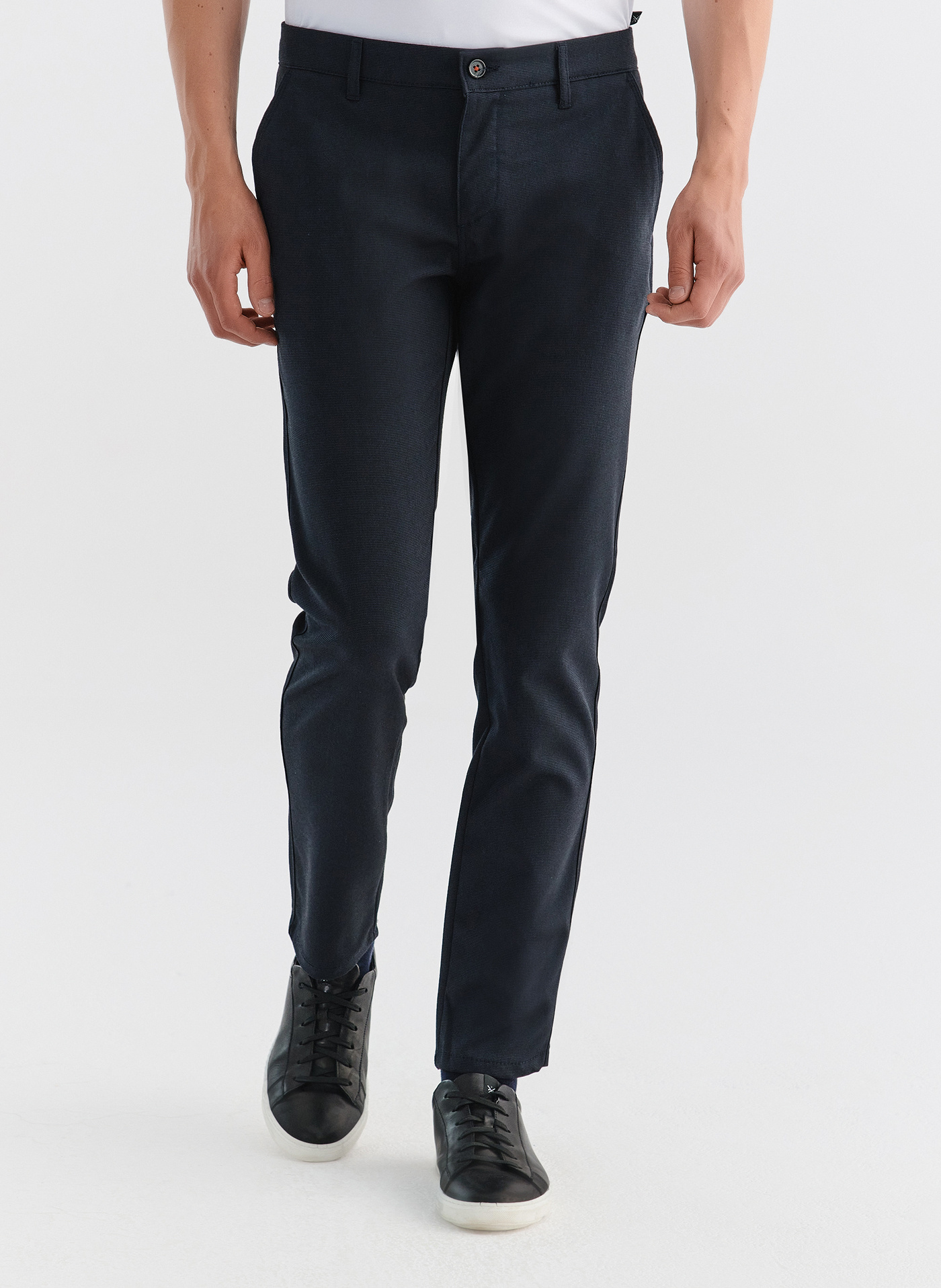 Spodnie męskie granatowe P000B-WX-215-G-S - Pako Lorente