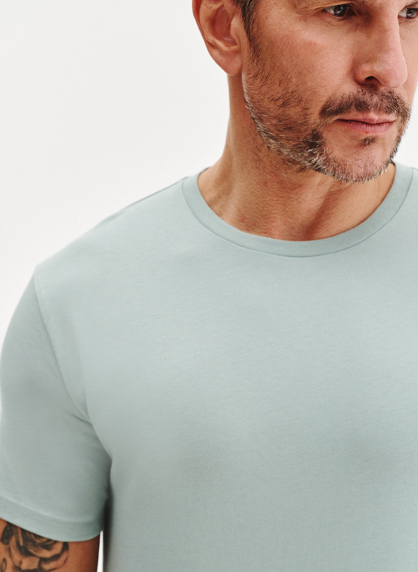 Bawełniany zielony t-shirt - Pako Lorente