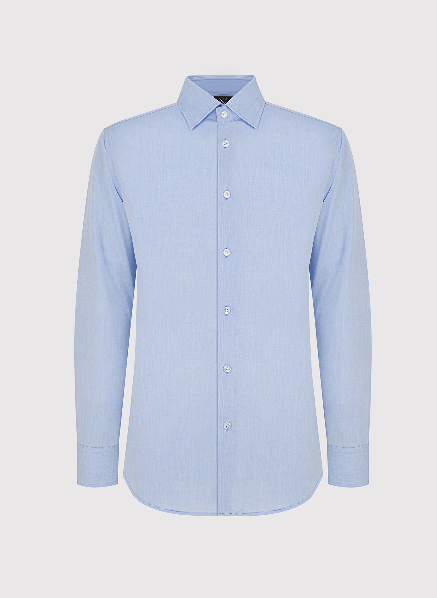 Bawełniana koszula męska w kolorze niebieskiem - Pako Lorente