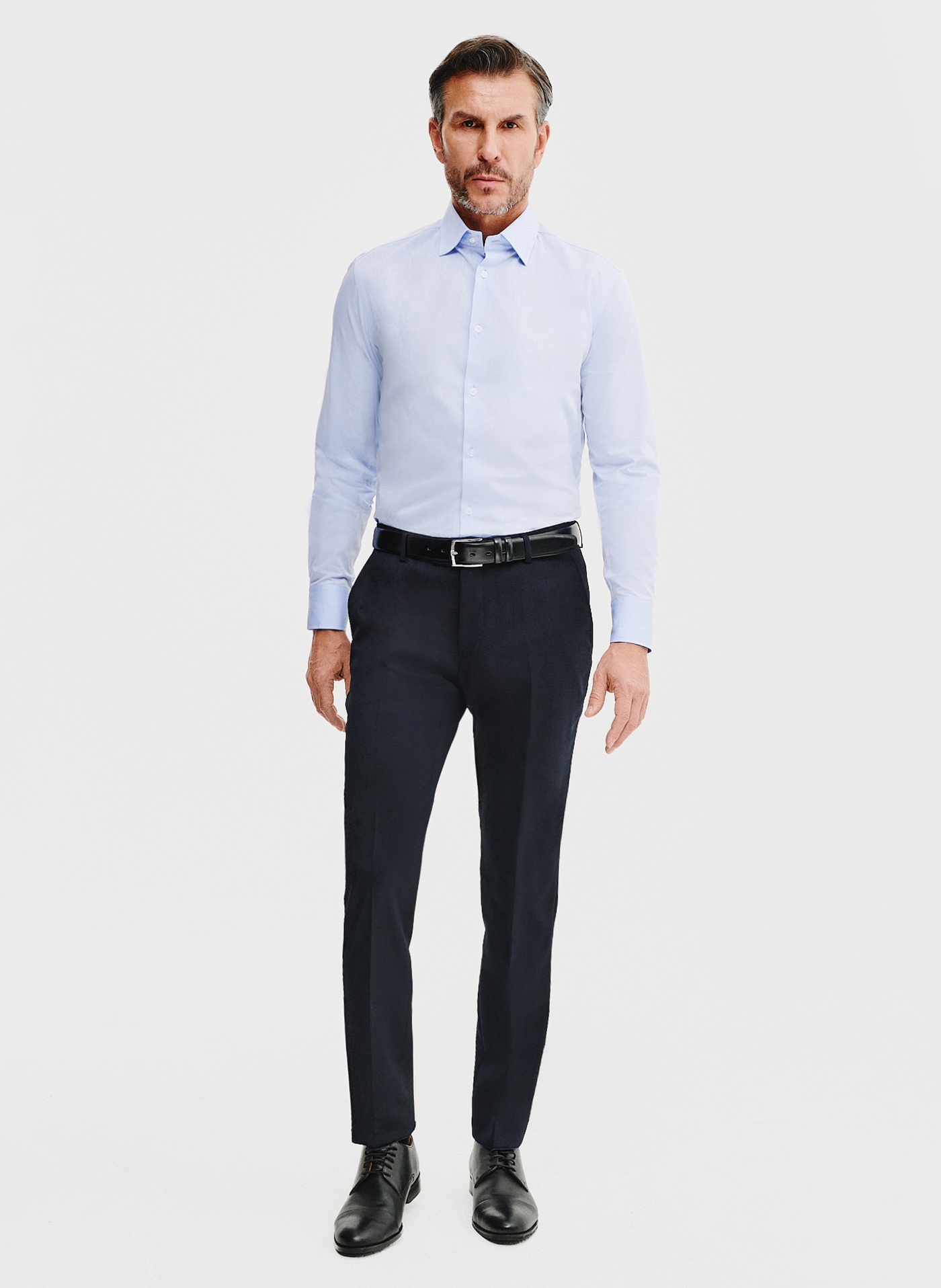 Spodnie garniturowe w kolorze granatowym - Pako Lorente