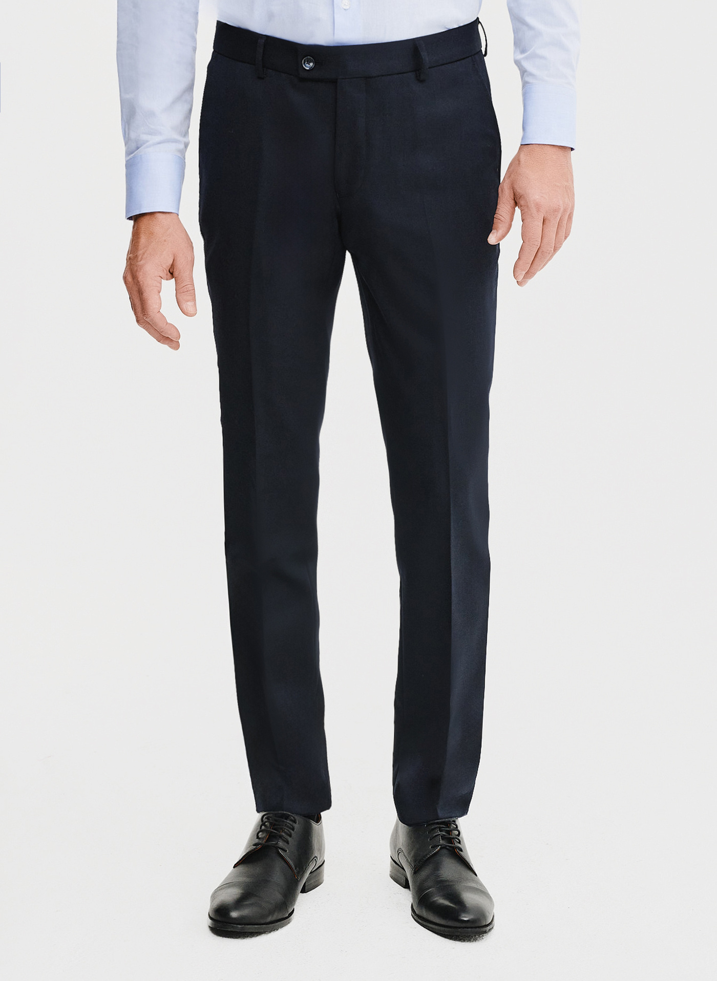Spodnie garniturowe w kolorze granatowym - Pako Lorente