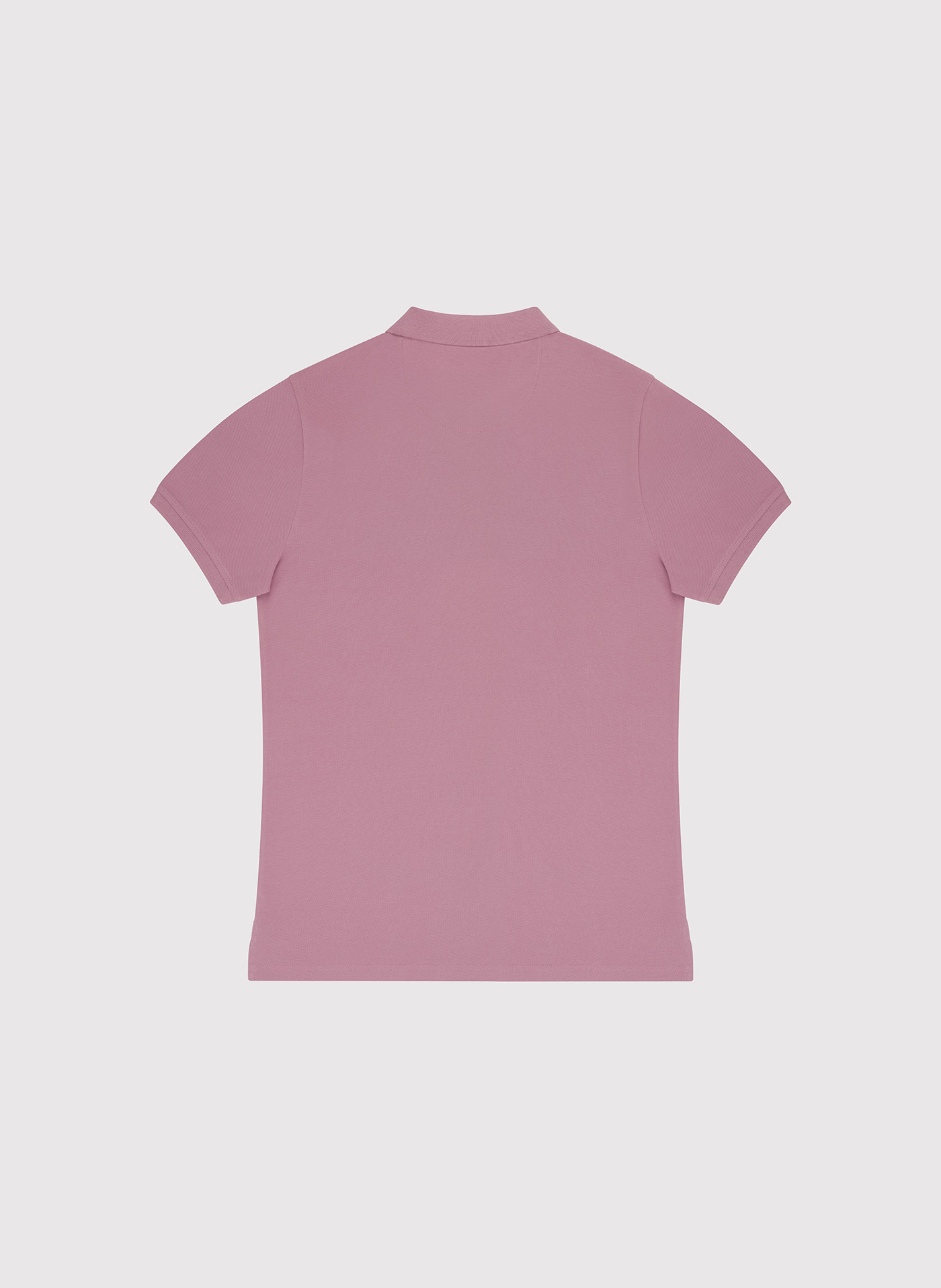 Gładki t-shirt polo w różowym kolorze - Pako Lorente