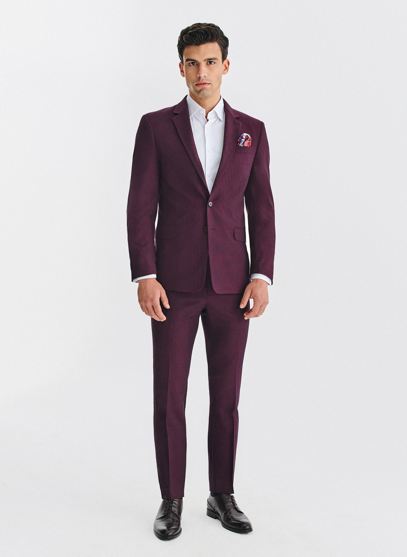 PAKO LORENTE - Bordowa marynarka garniturowa - Pako Lorente