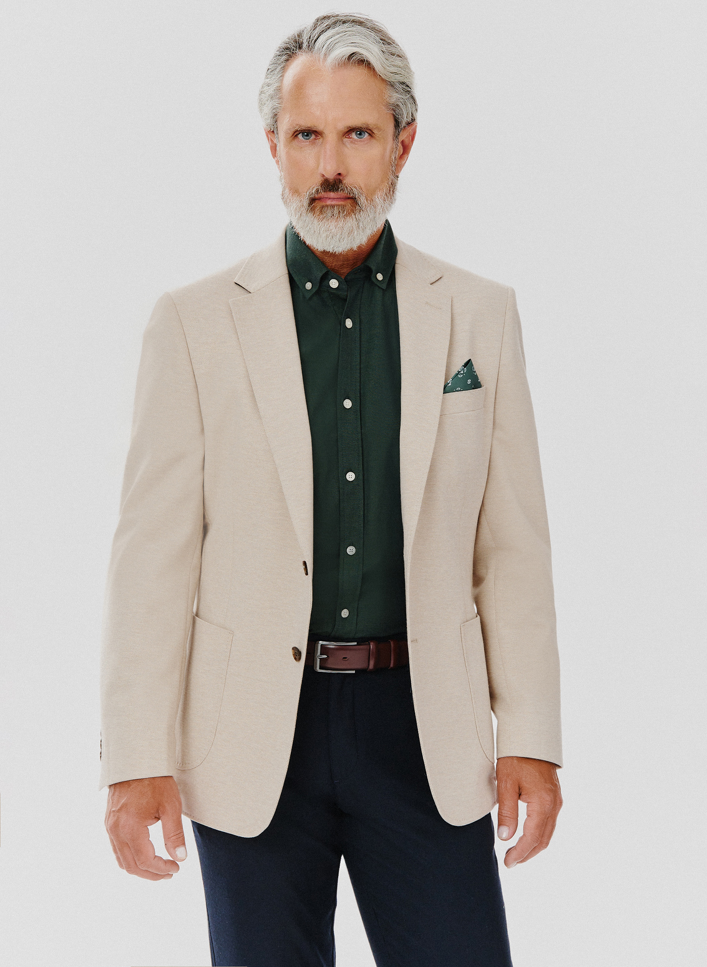 Casualowa marynarka męska w kolorze - Pako Lorente