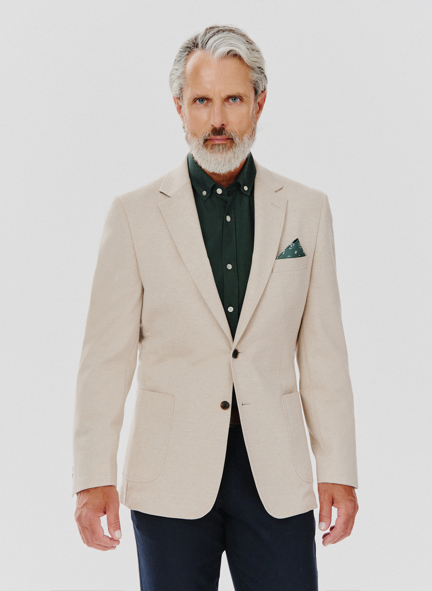 Casualowa marynarka męska w kolorze - Pako Lorente