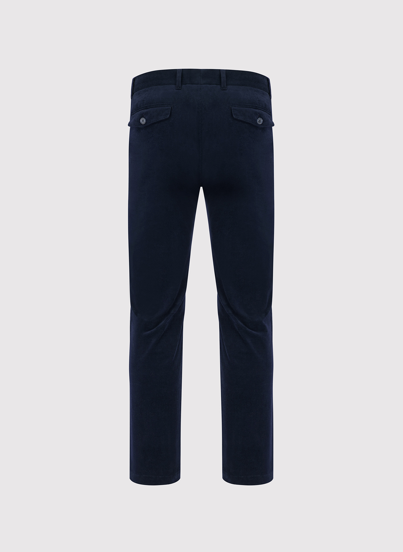 PAKO LORENTE - Granatowe spodnie sztruksowe - Pako Lorente