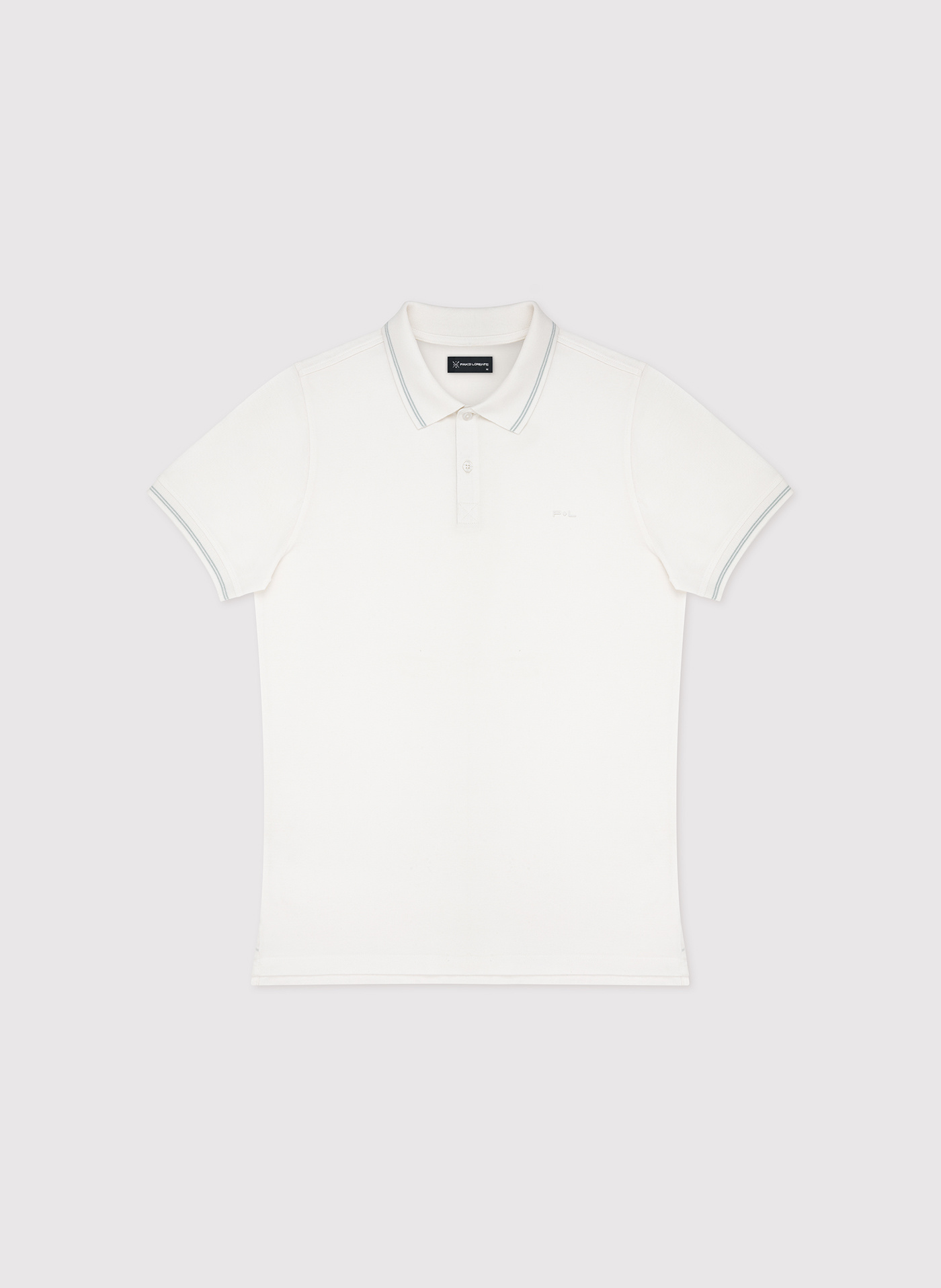 T-shirt polo w kolorze białym - Pako Lorente