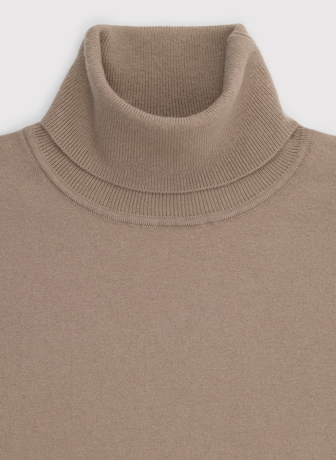 PAKO LORENTE - Beżowy gładki golf męski - Pako Lorente