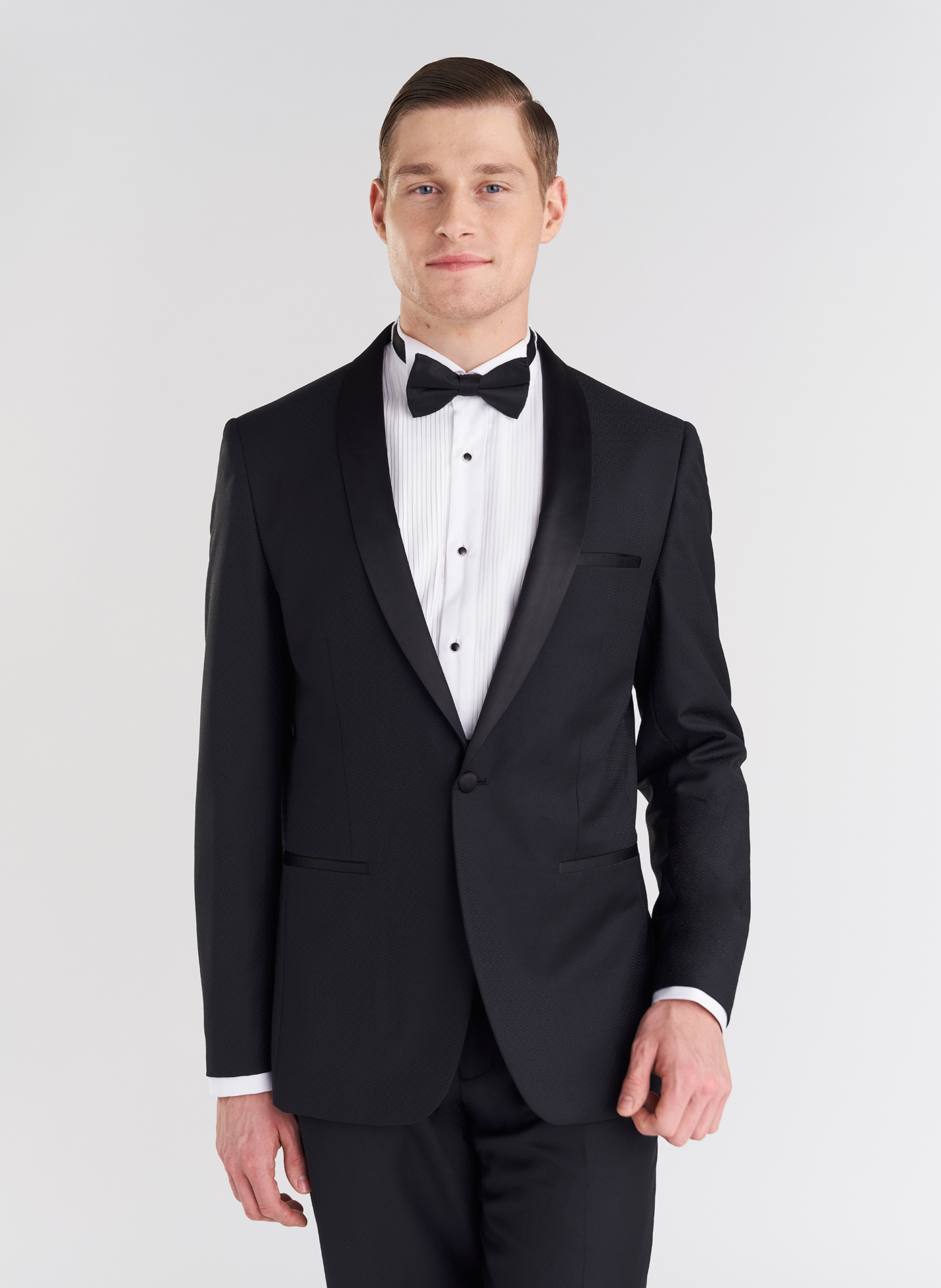 Czarna marynarka smokingowa - Pako Lorente