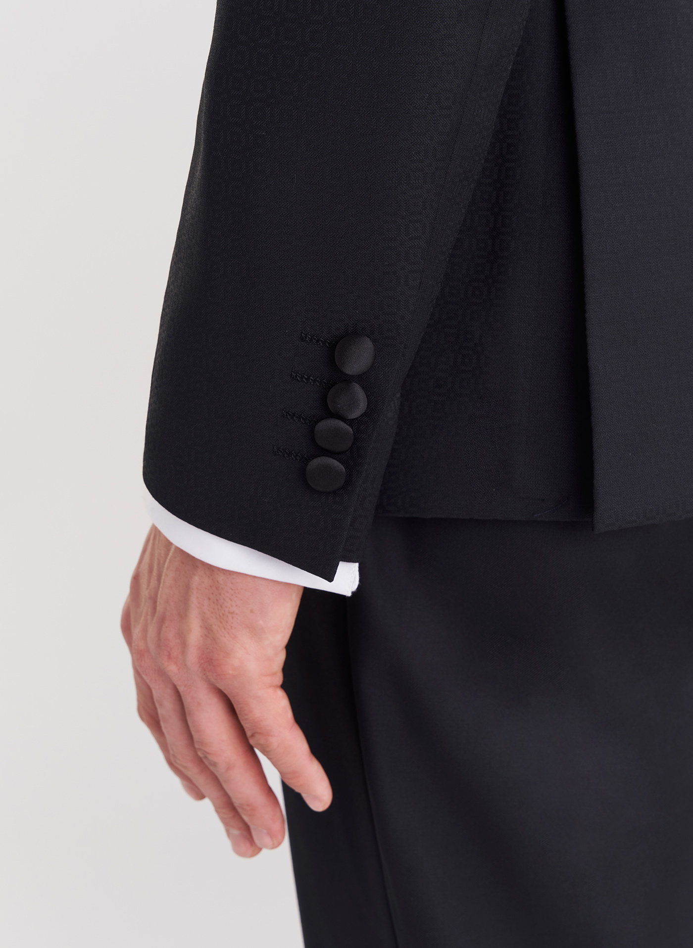 Czarna marynarka smokingowa - Pako Lorente