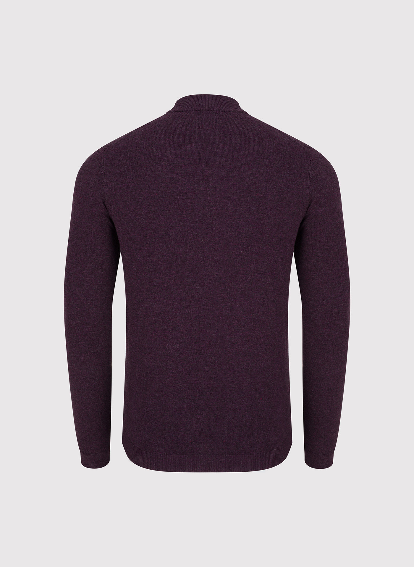 PAKO LORENTE - Półgolf męski w fioletowym kolorze - Pako Lorente