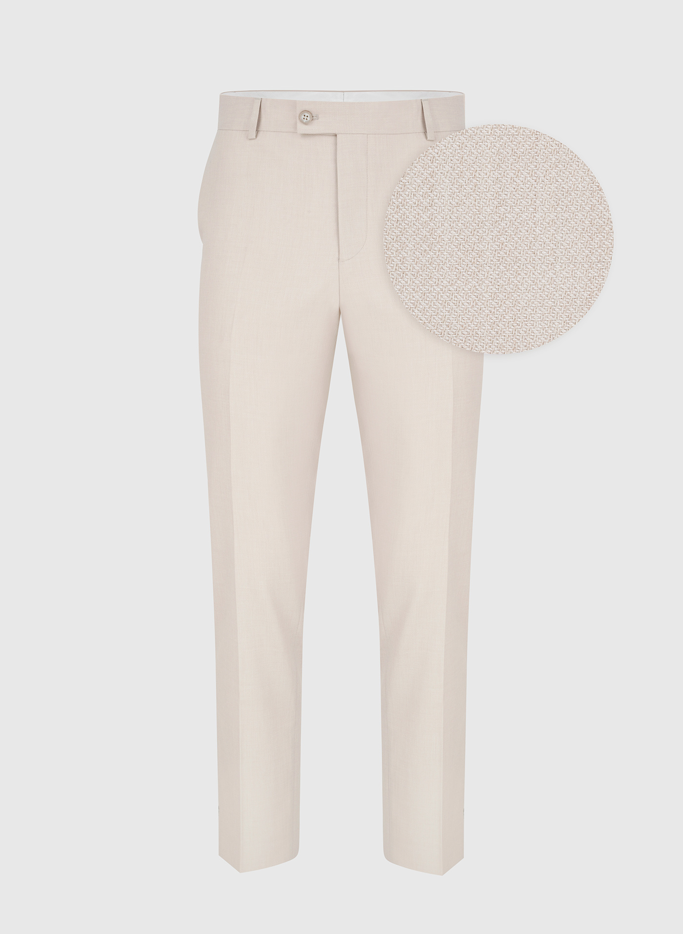 Spodnie garniturowe w kolorze beżowym - Pako Lorente