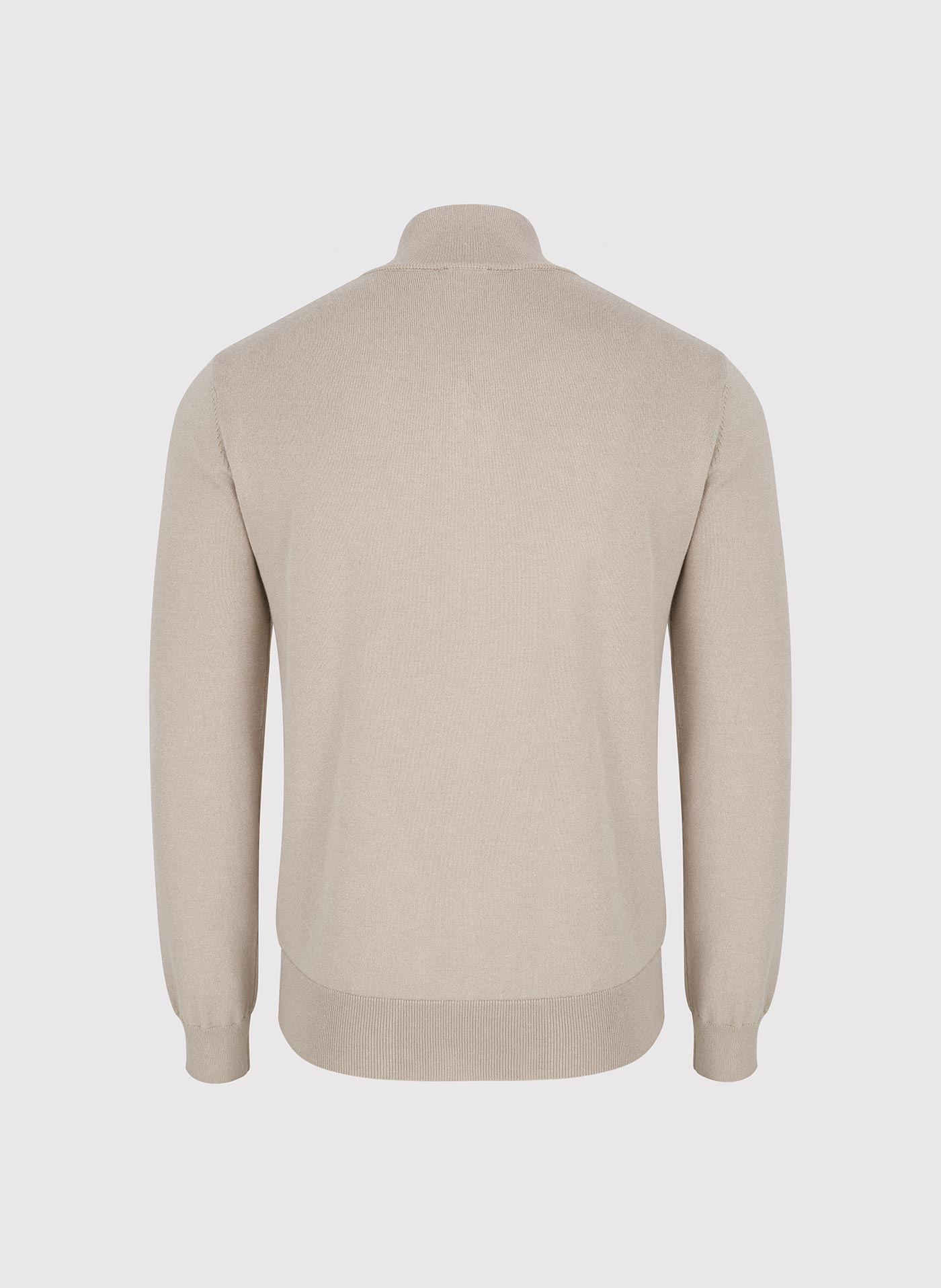 PAKO LORENTE - Beżowy rozpinany sweter męski - Pako Lorente