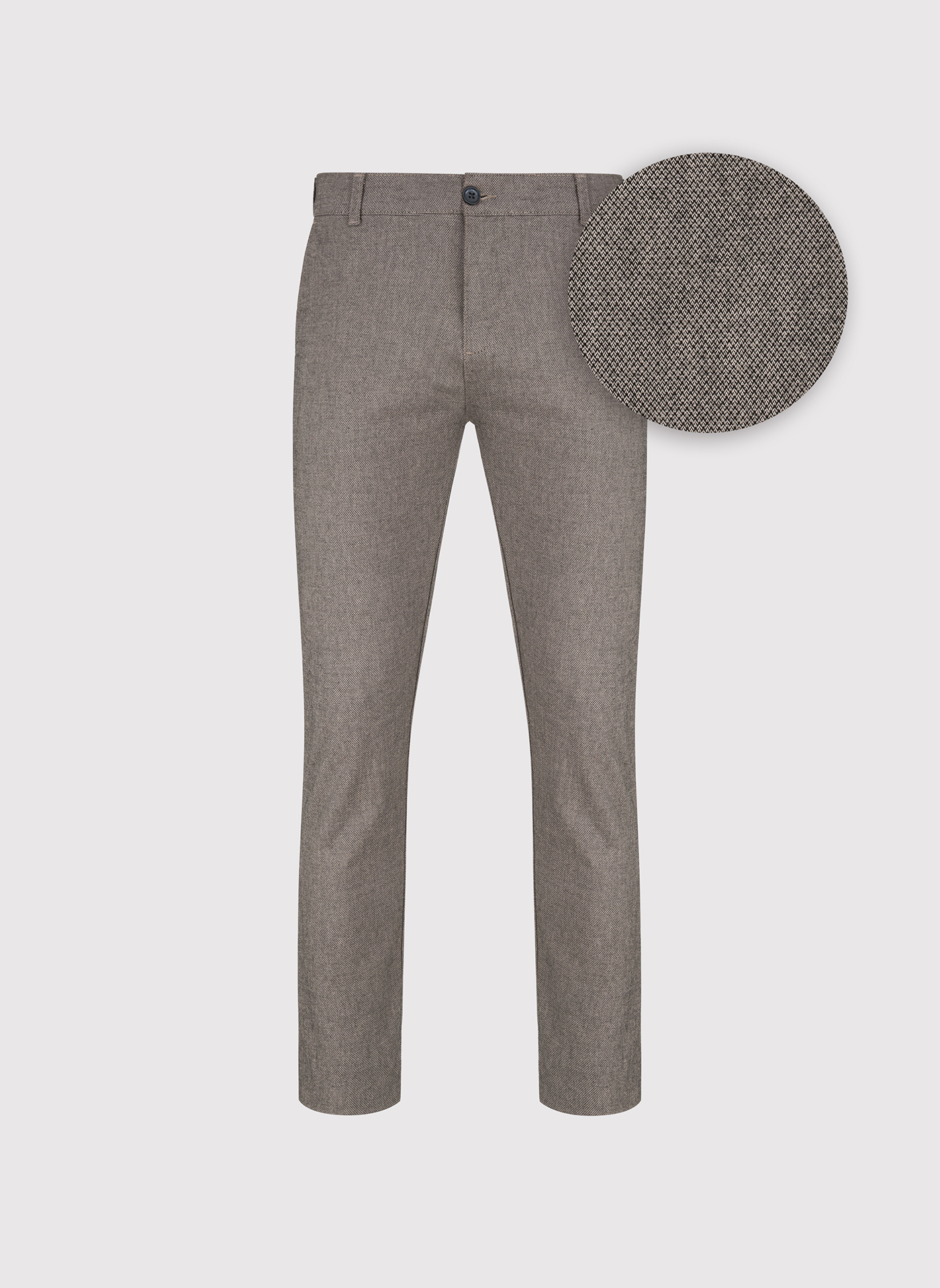 PAKO LORENTE - Brązowe spodnie chino - Pako Lorente