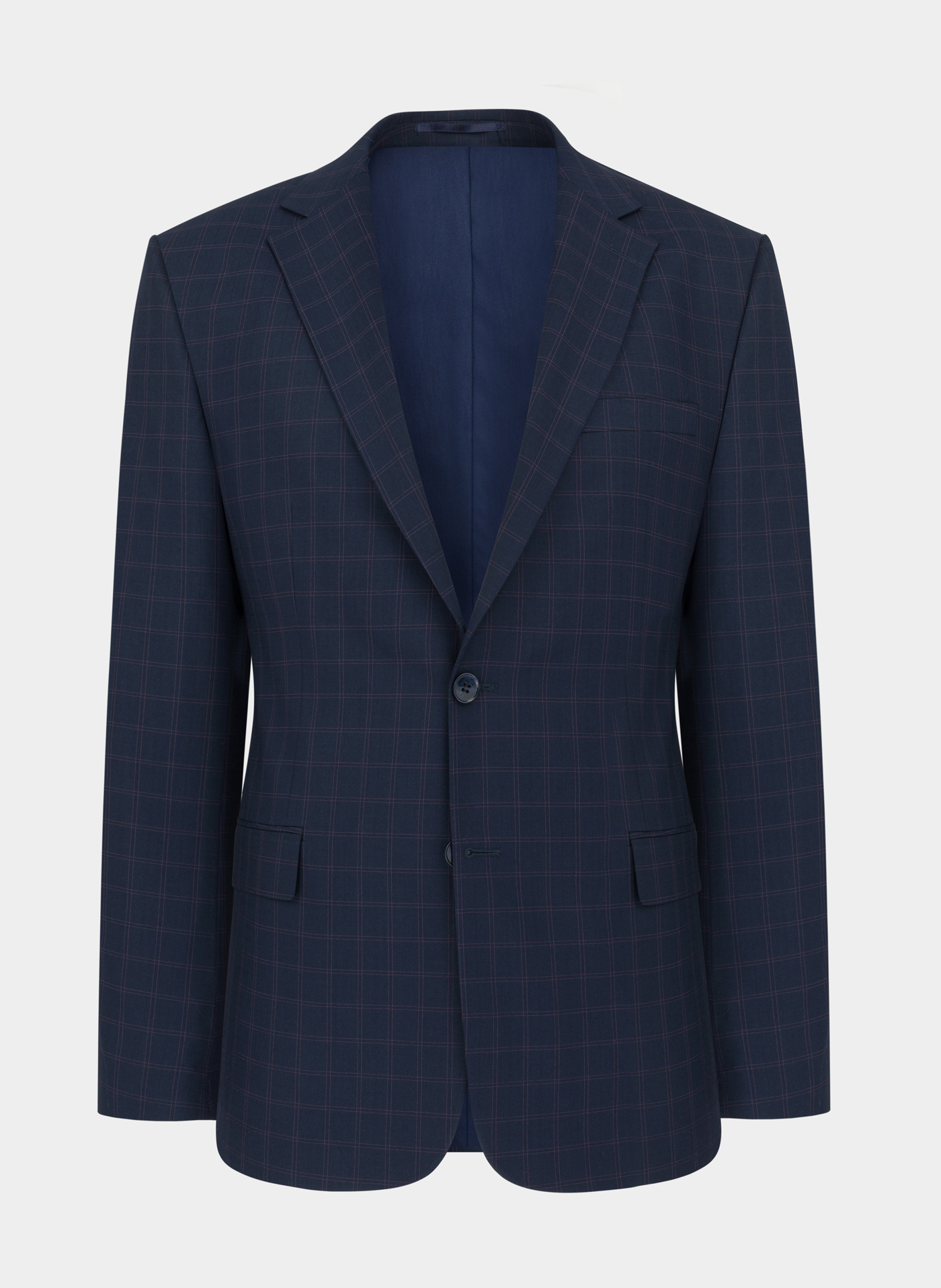 Granatowa marynarka garniturowa P22SF-3G-013-G-S - Pako Lorente