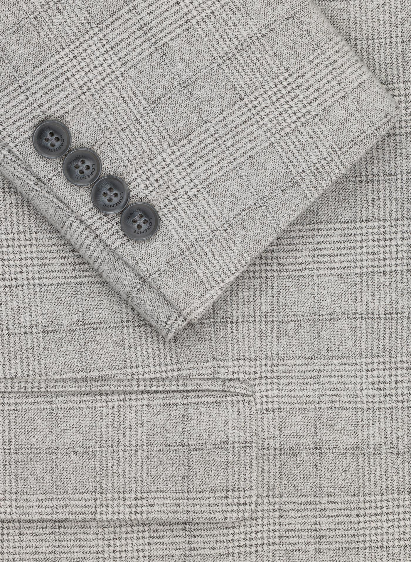 Szara marynarka garniturowa w kratkę - Pako Lorente