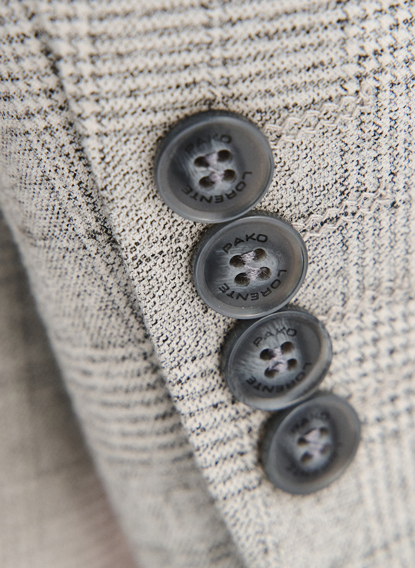 Szara marynarka garniturowa w kratkę - Pako Lorente