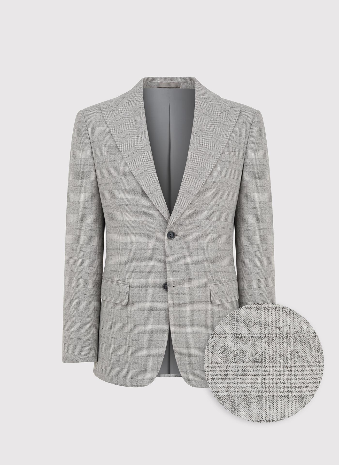 Szara marynarka garniturowa w kratkę - Pako Lorente