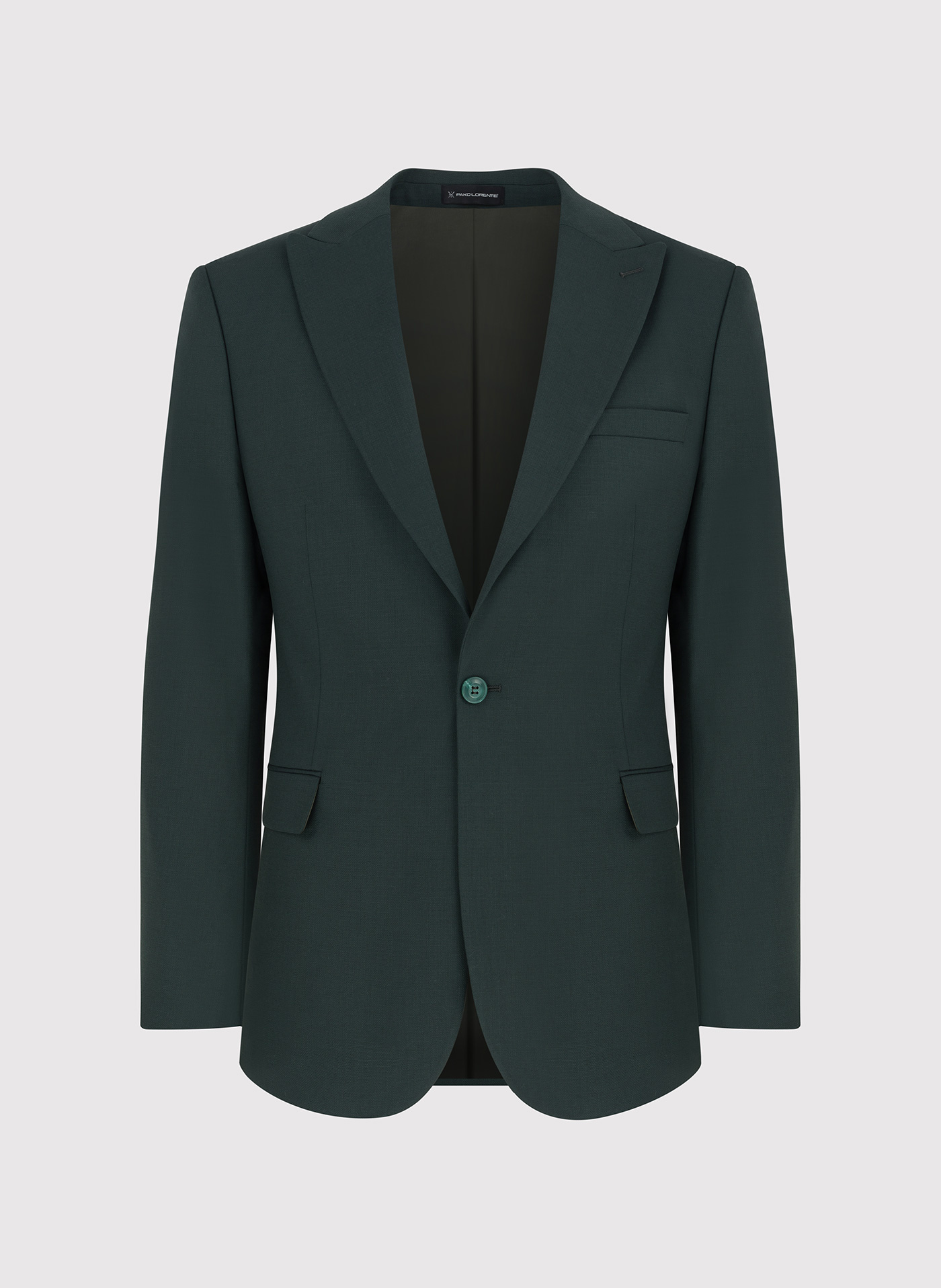 Zielona jednorzędowa marynarka męska - Pako Lorente