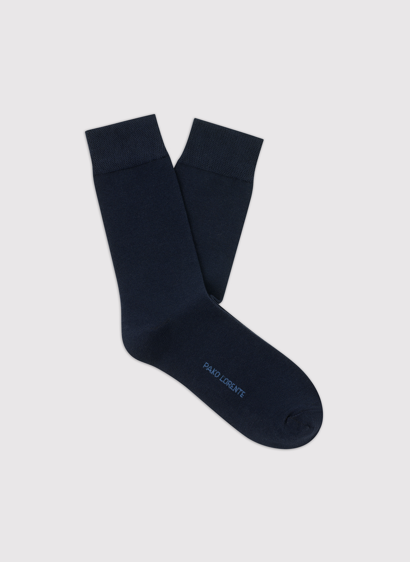 Granatowe skarpetki męskie - Pako Lorente