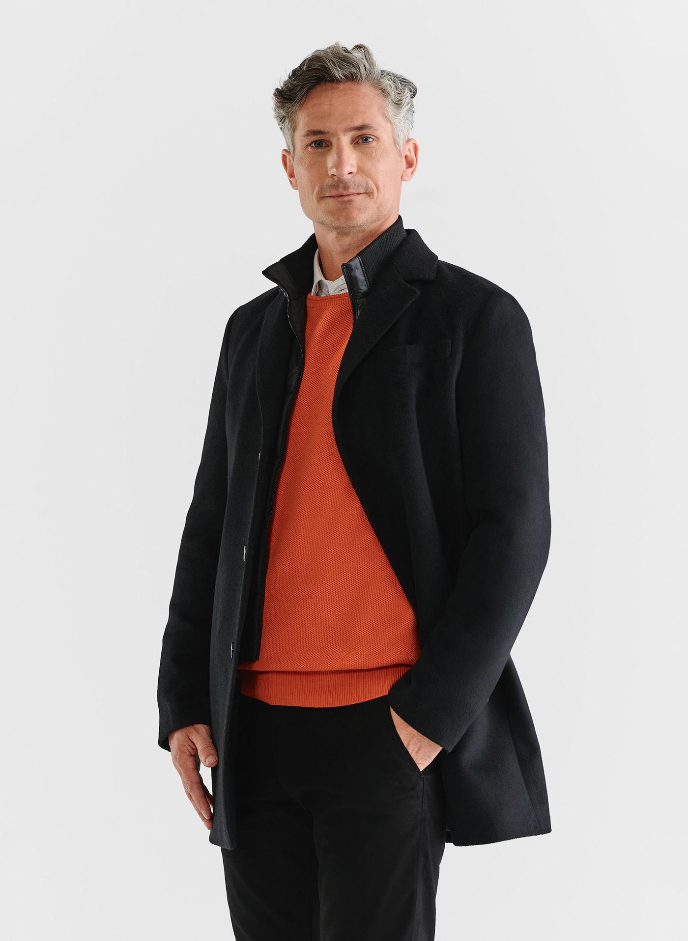 Płaszcz męski P22WF-7X-001-C-0 - Pako Lorente