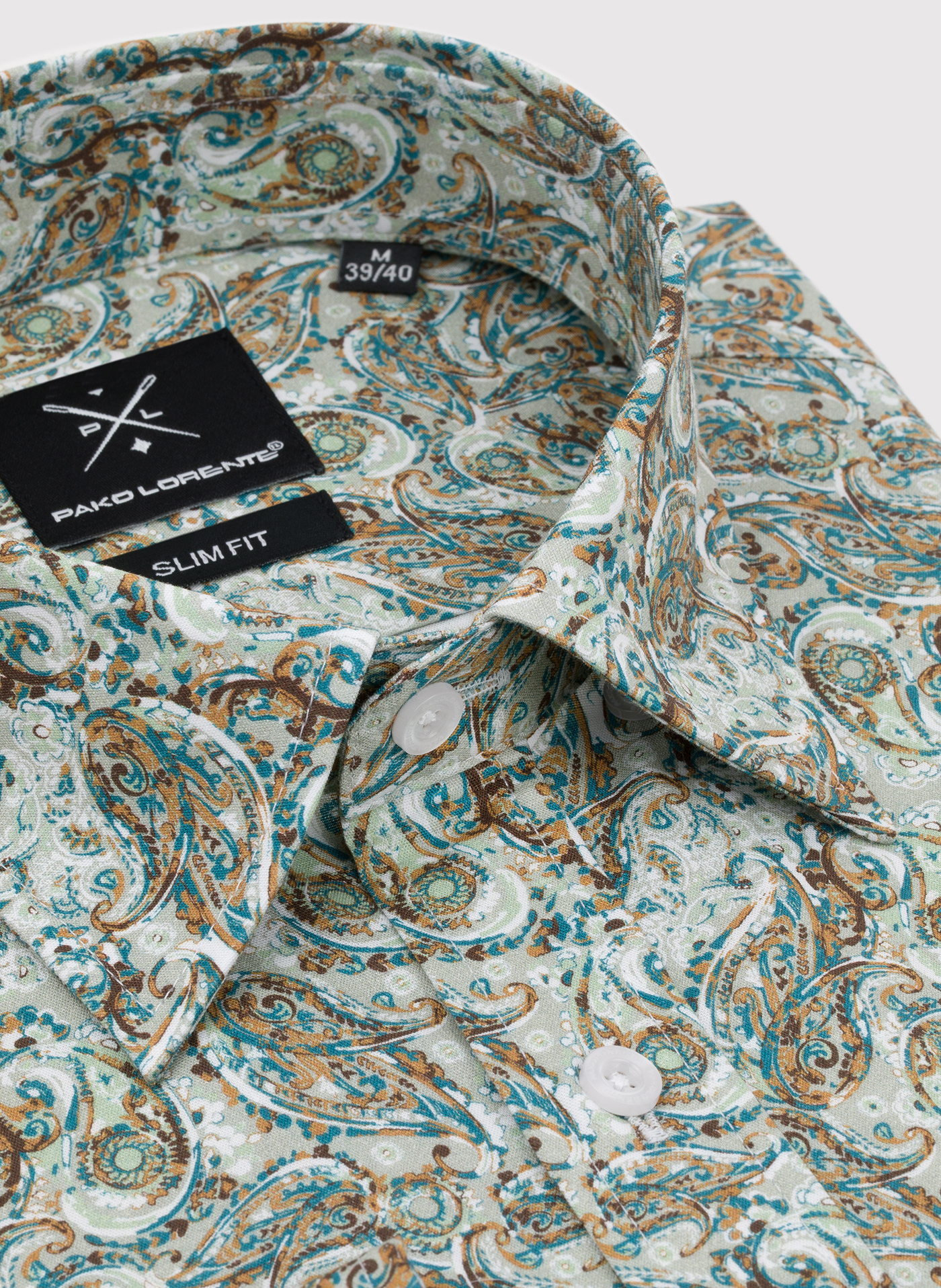 Koszula męska wzór paisley - Pako Lorente