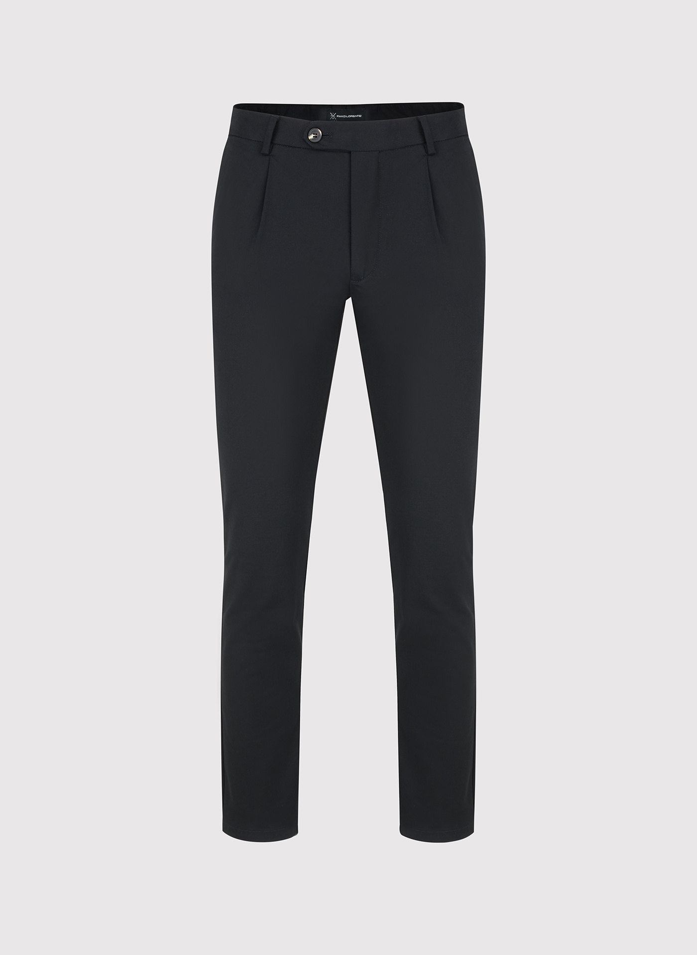 PAKO LORENTE - Czarne spodnie z zaszewkami - Pako Lorente