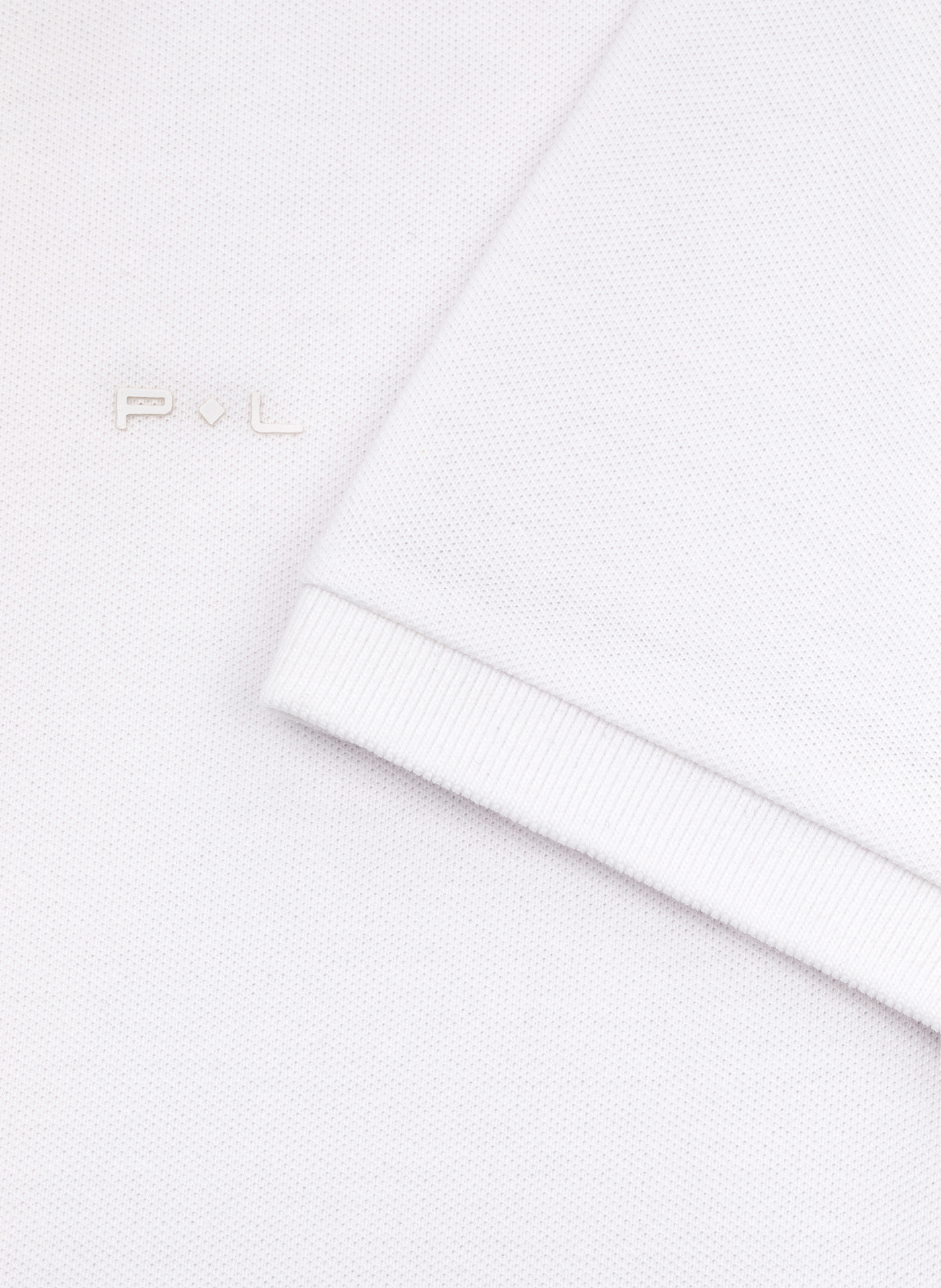 Biały t-shirt polo - Pako Lorente