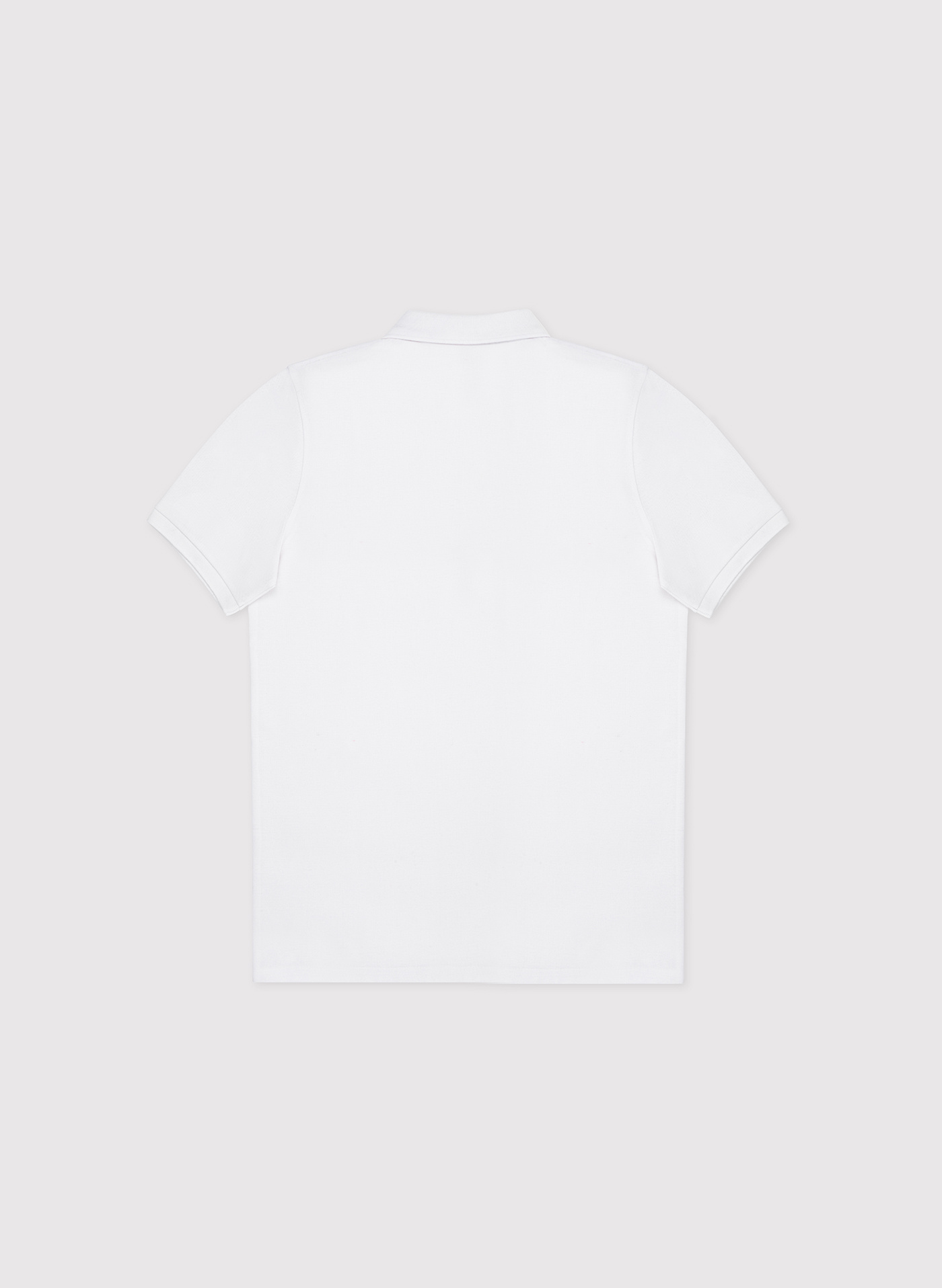 Biały t-shirt polo - Pako Lorente