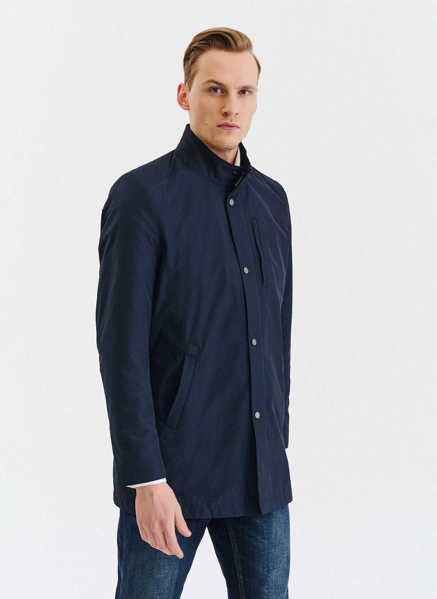 Płaszcz męski ALZIRA P20SF-7X-004-G - Pako Lorente