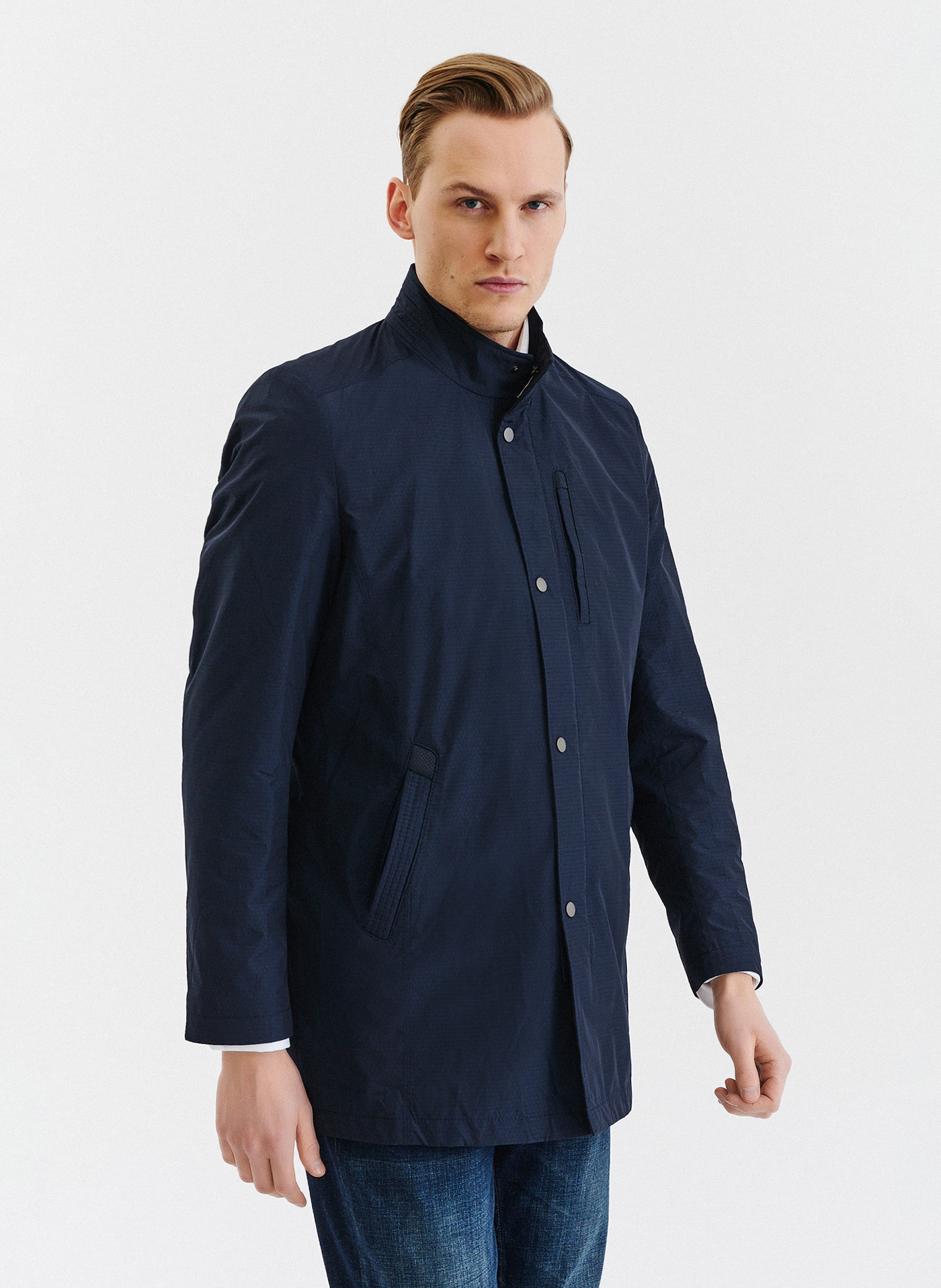 Płaszcz męski ALZIRA P20SF-7X-004-G - Pako Lorente