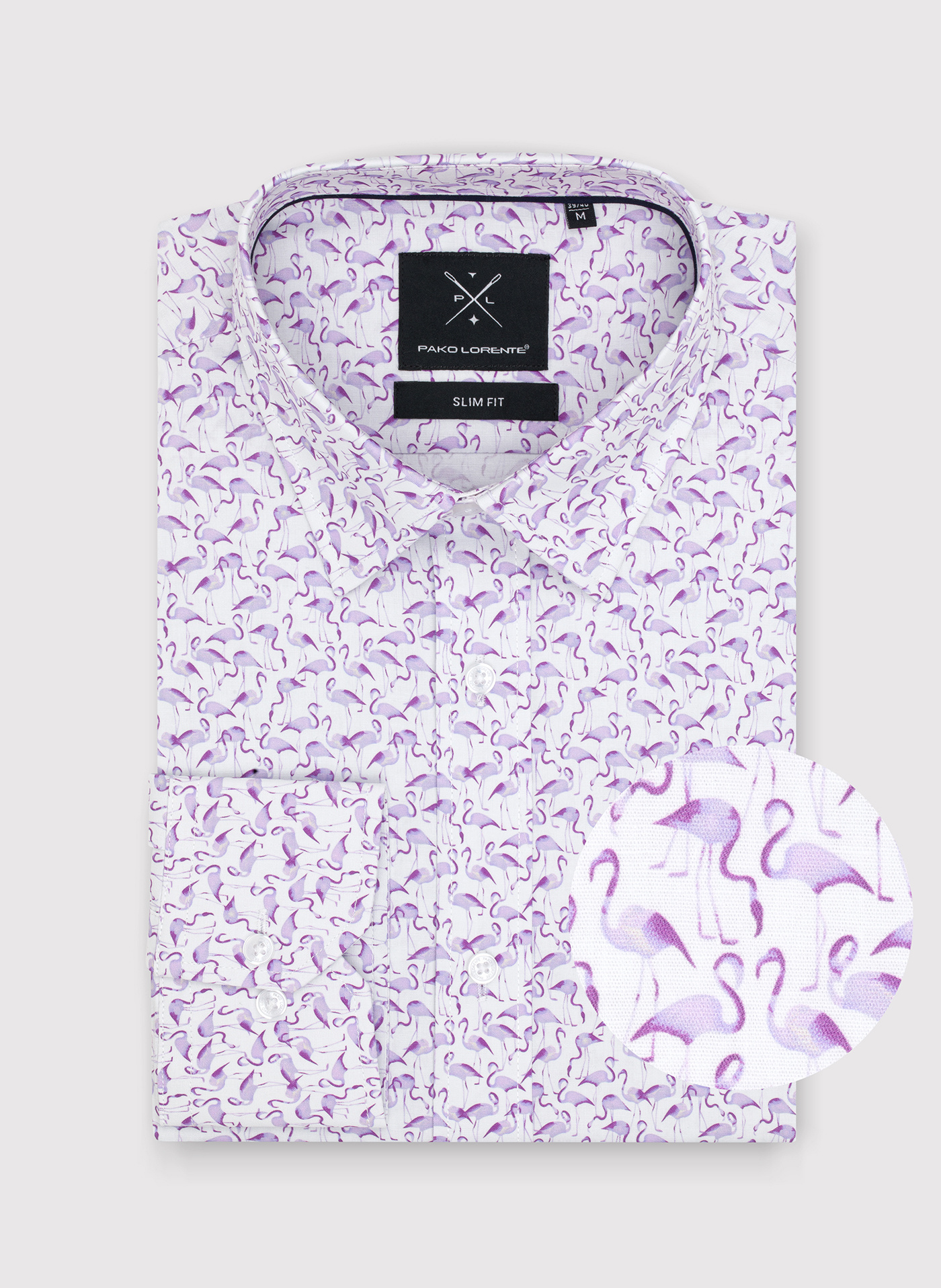 Koszula męska z zwierzęcym wzorem - Pako Lorente