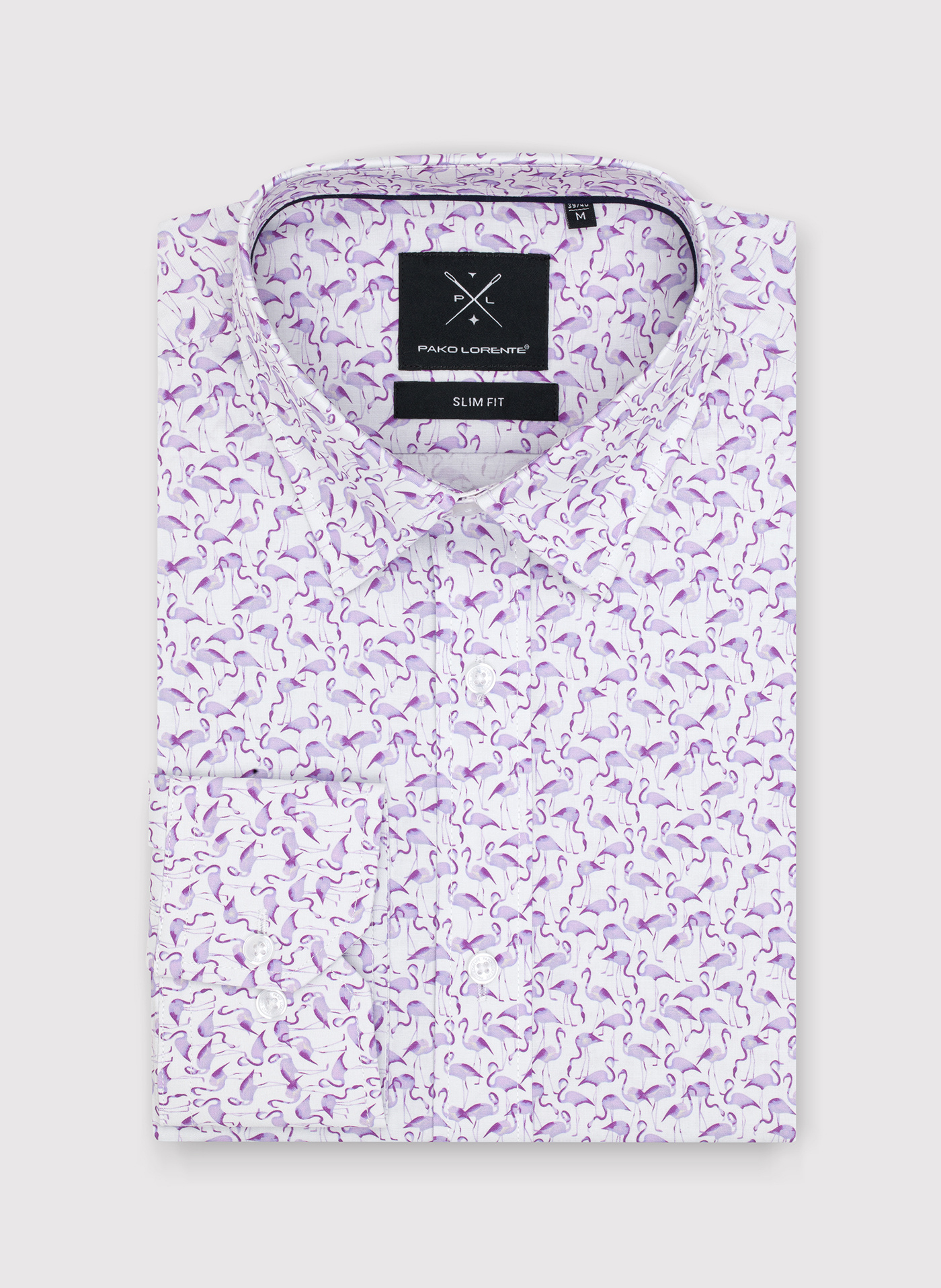 Koszula męska z zwierzęcym wzorem - Pako Lorente