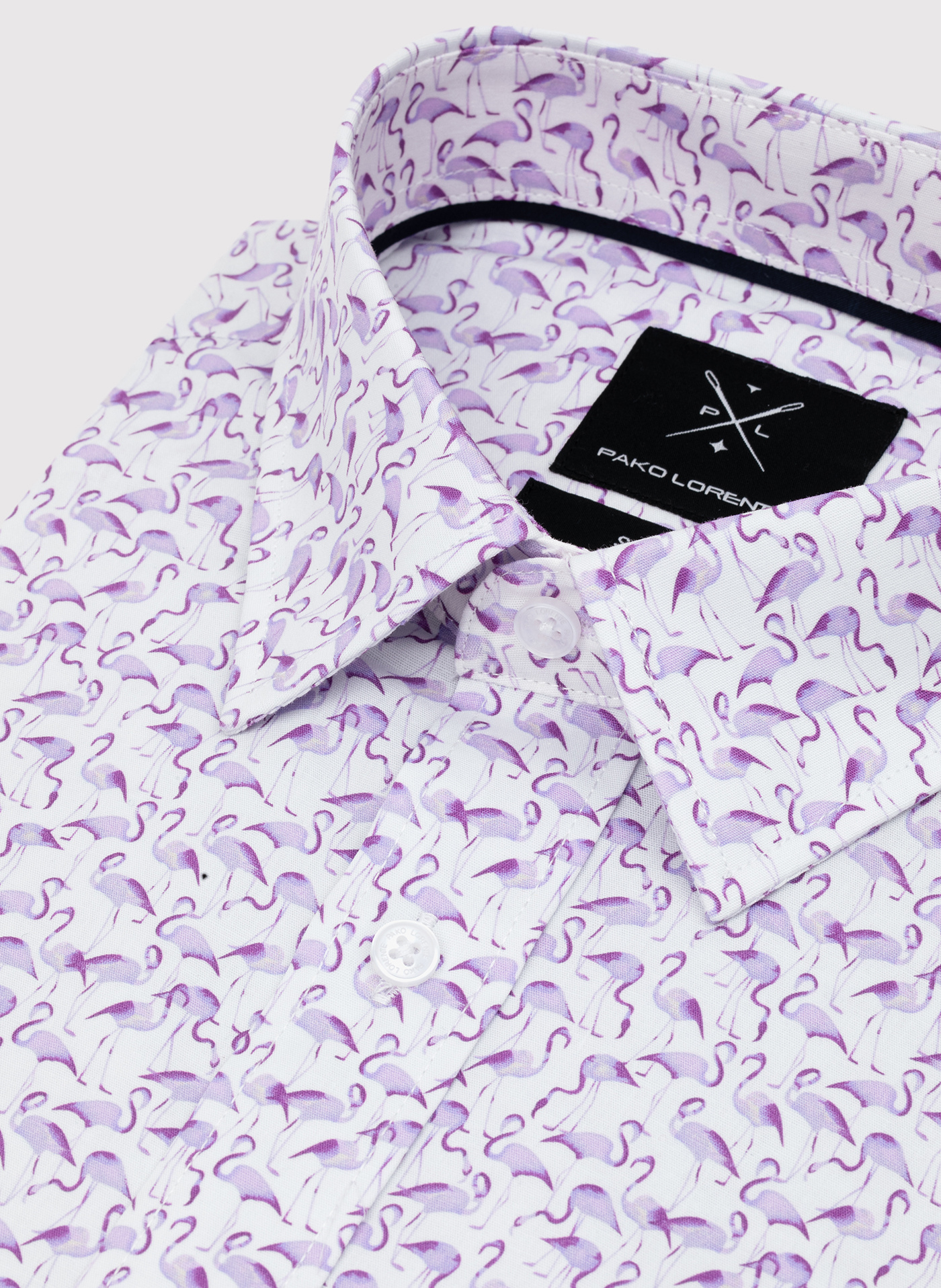 Koszula męska z zwierzęcym wzorem - Pako Lorente