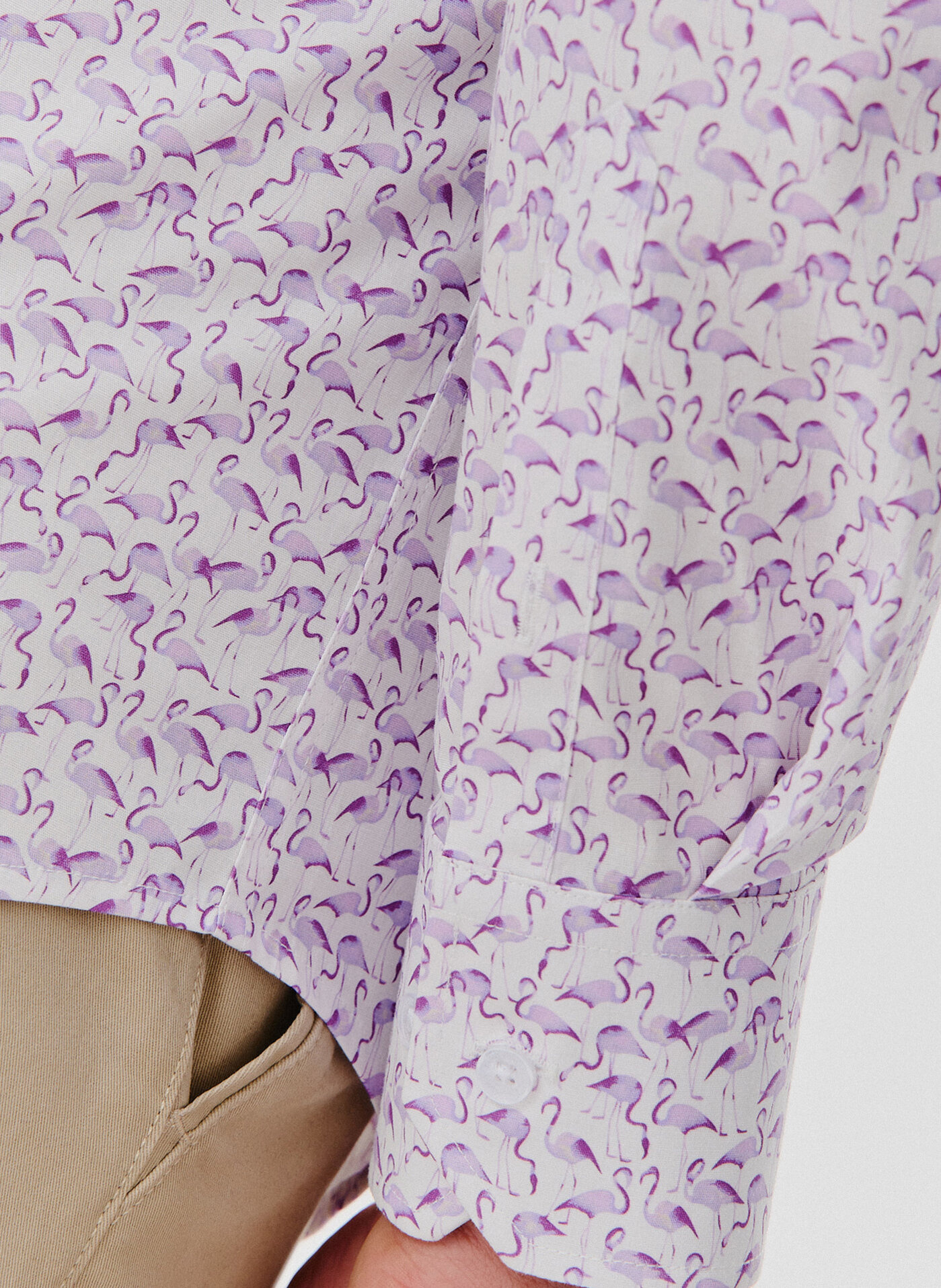 Koszula męska z zwierzęcym wzorem - Pako Lorente