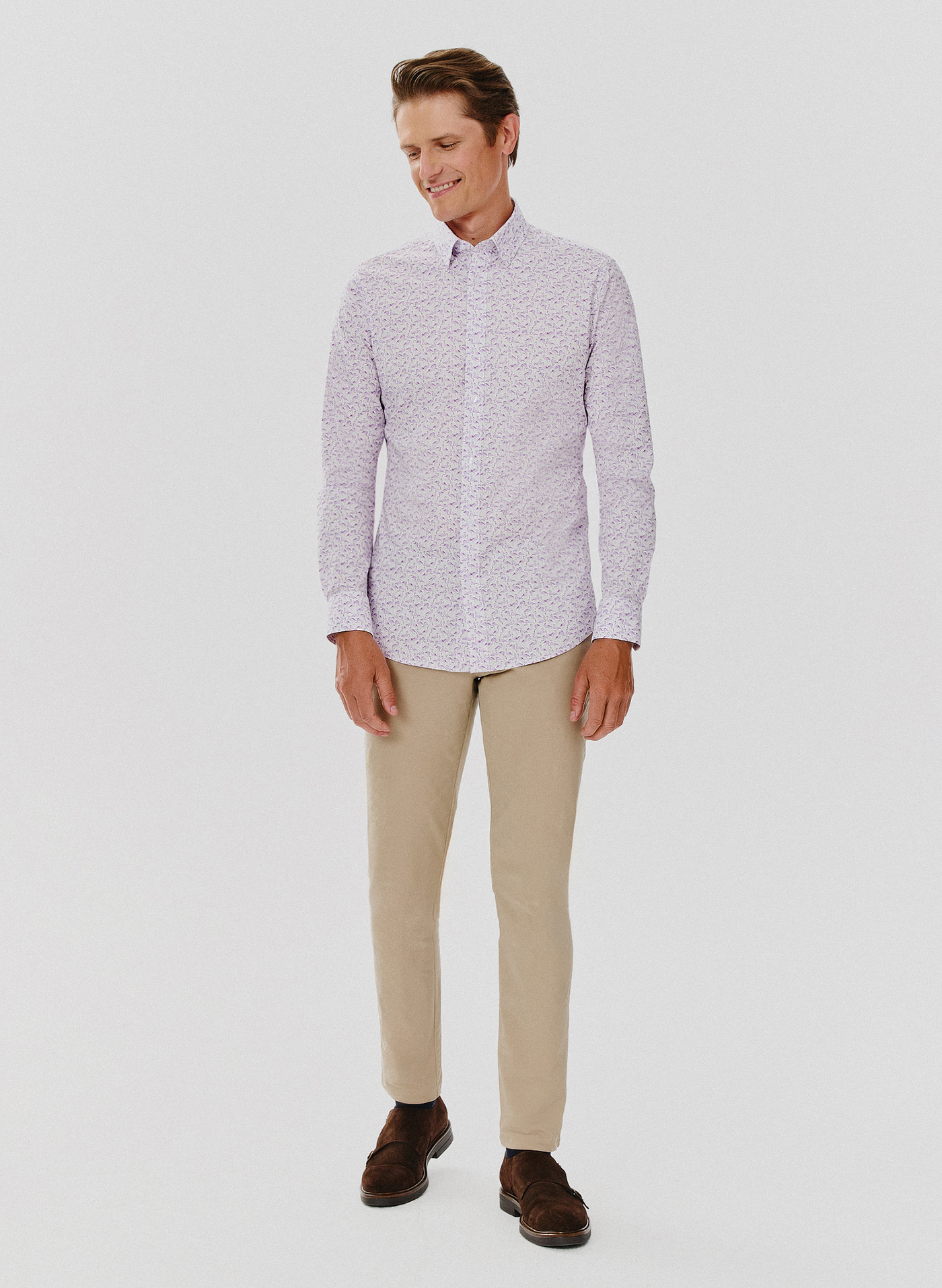 Koszula męska z zwierzęcym wzorem - Pako Lorente