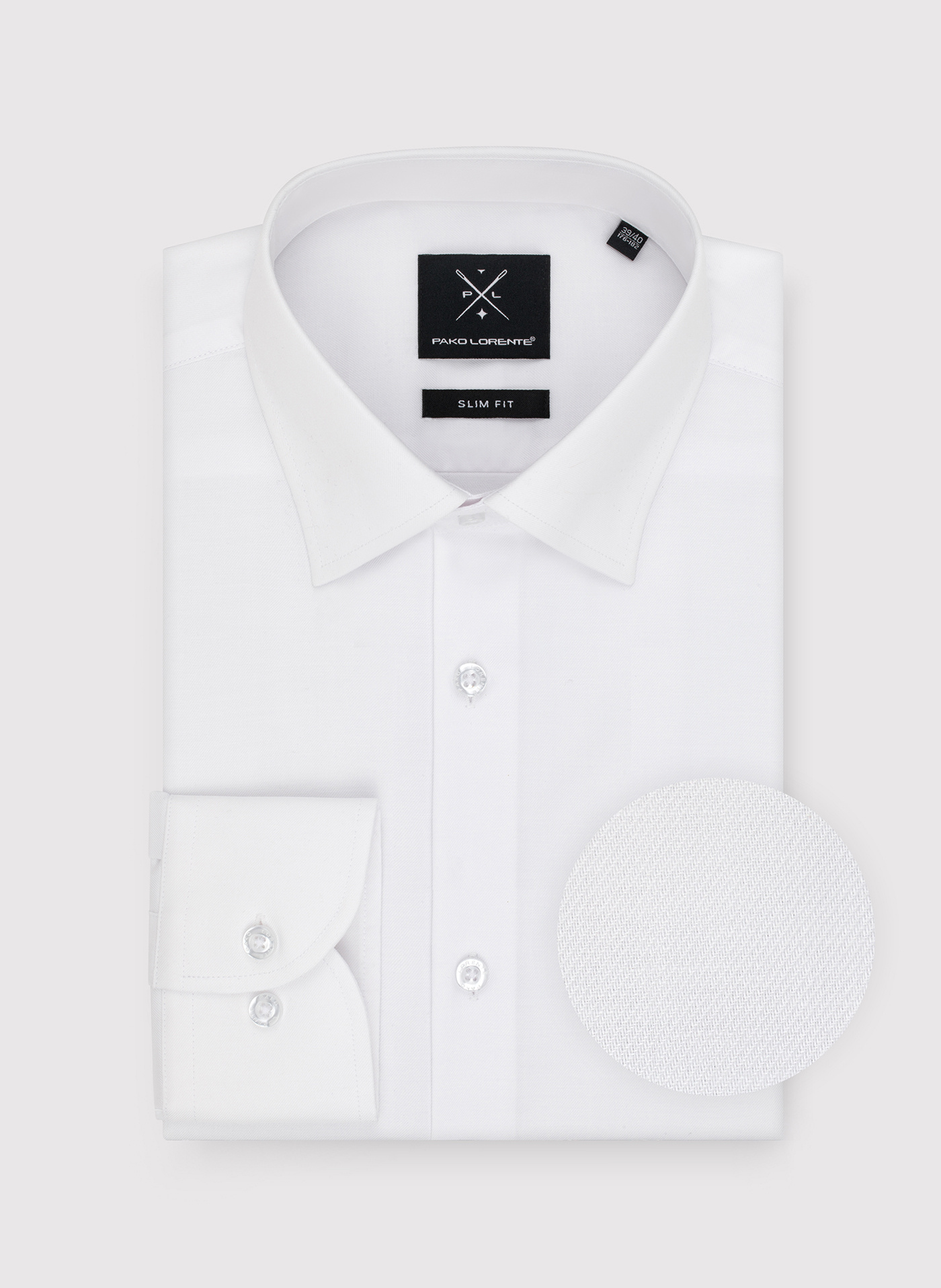 Biała koszula bawełniana - Pako Lorente