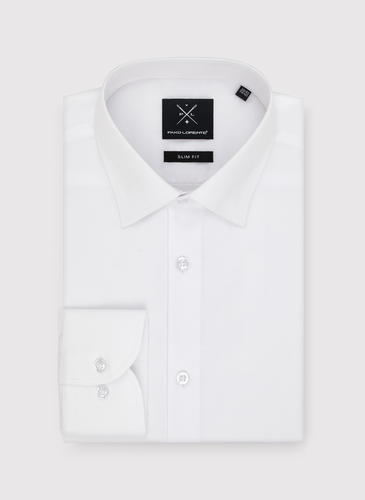 Biała koszula bawełniana - Pako Lorente