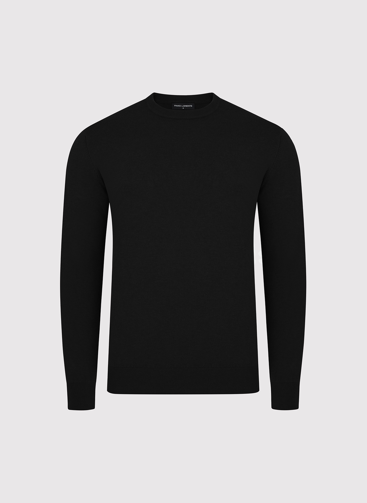 PAKO LORENTE - Czarny sweter męski - Pako Lorente