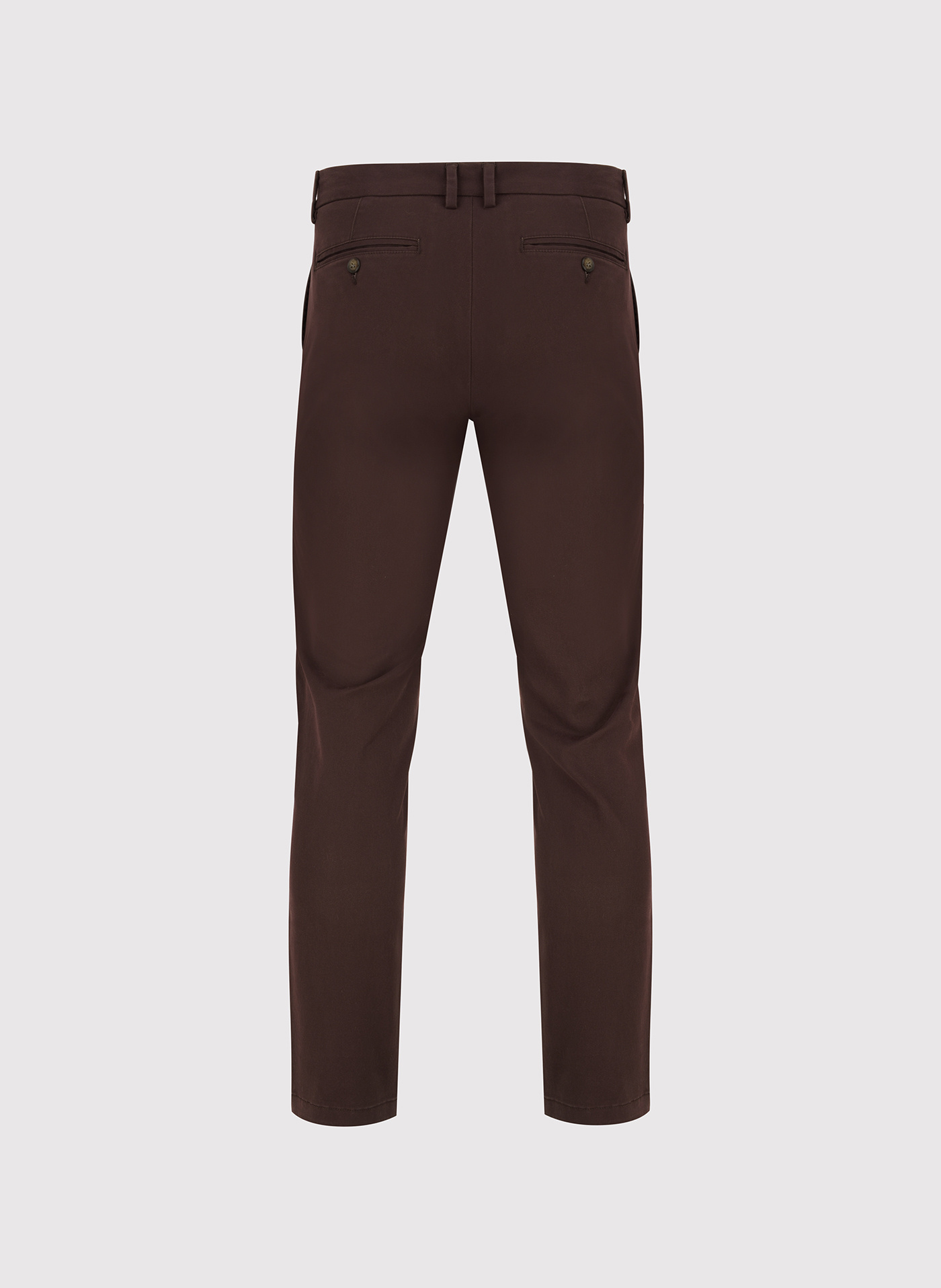 PAKO LORENTE - Brązowe spodnie chino z bawełną - Pako Lorente