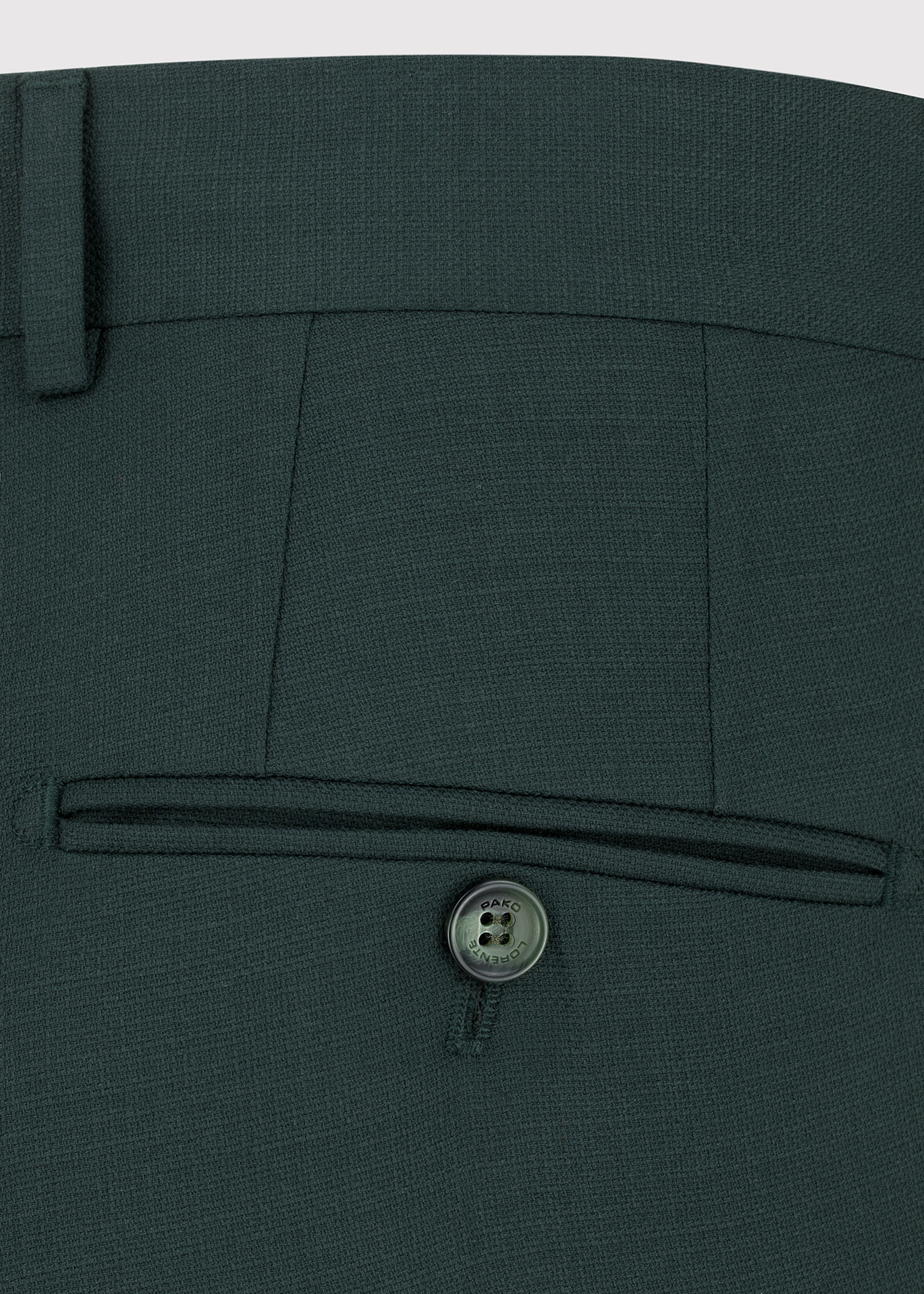 PAKO LORENTE - Zielone spodnie ganiturowe - Pako Lorente