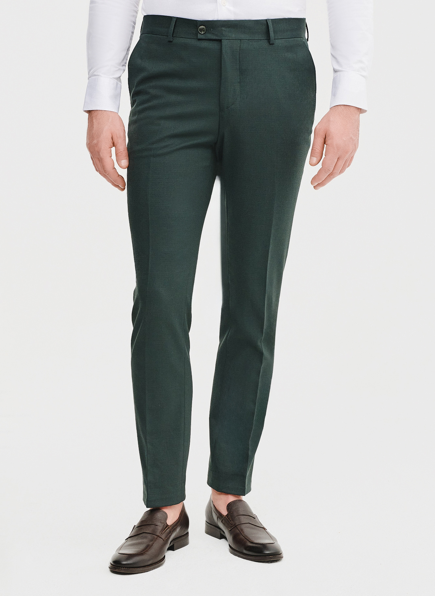 PAKO LORENTE - Zielone spodnie ganiturowe - Pako Lorente