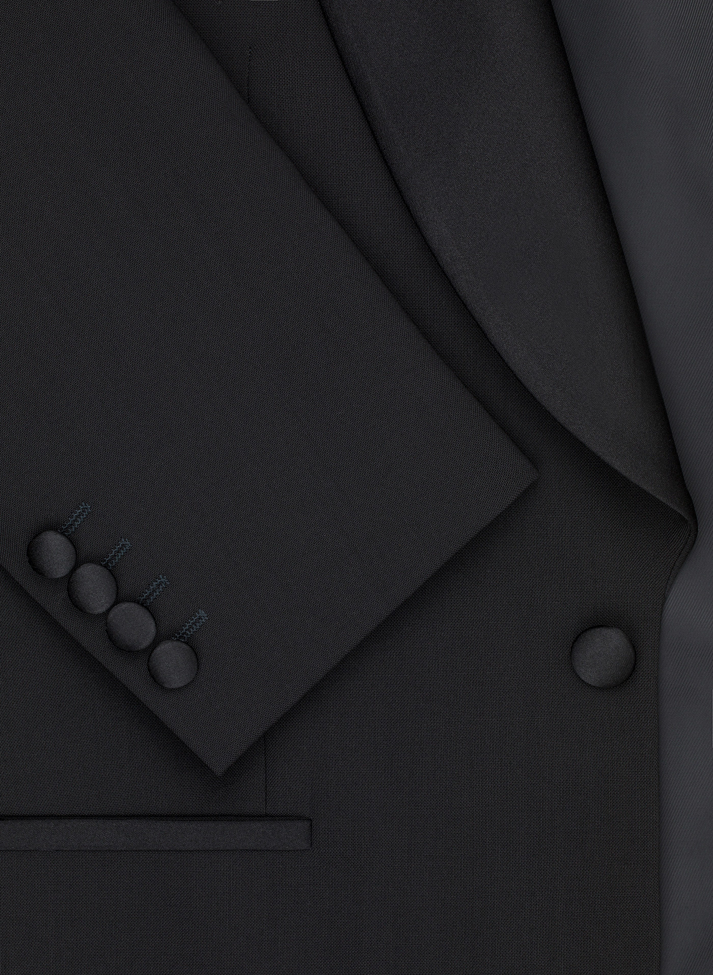 PAKO LORENTE - Smokingowa marynarka z poszerzonymi klapami szalowymi - Pako Lorente