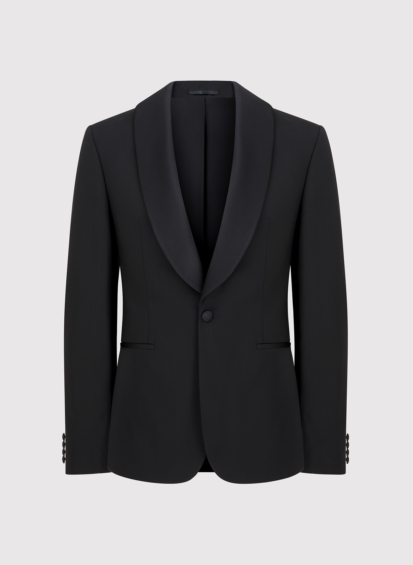 PAKO LORENTE - Smokingowa marynarka z poszerzonymi klapami szalowymi - Pako Lorente