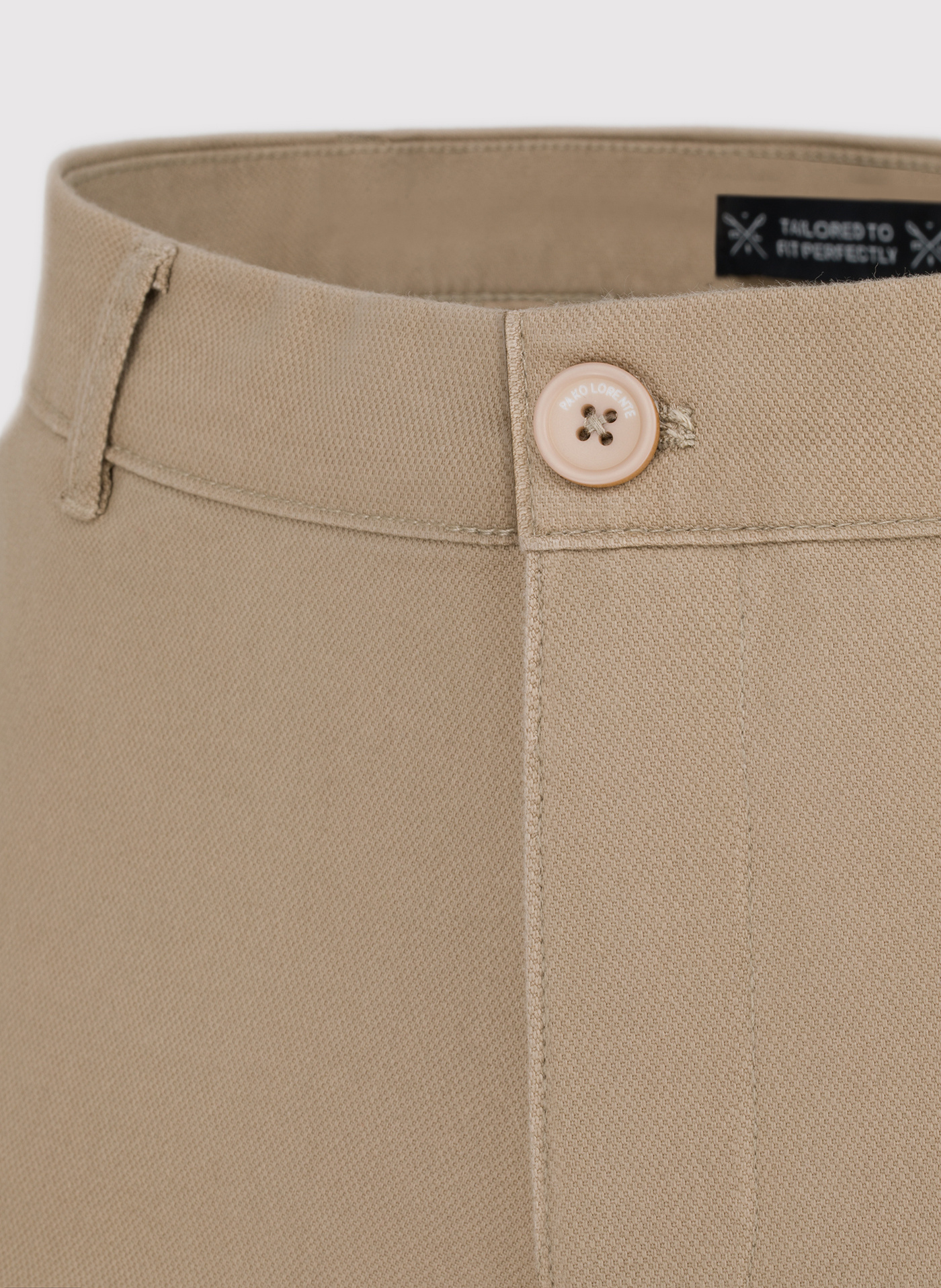 Beżowe spodnie męskie - Pako Lorente