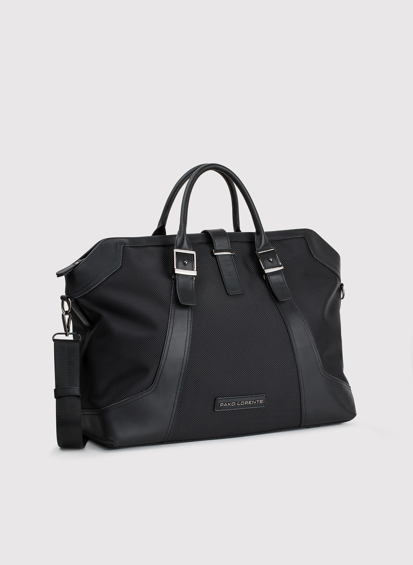 Czarna torba męska - Pako Lorente