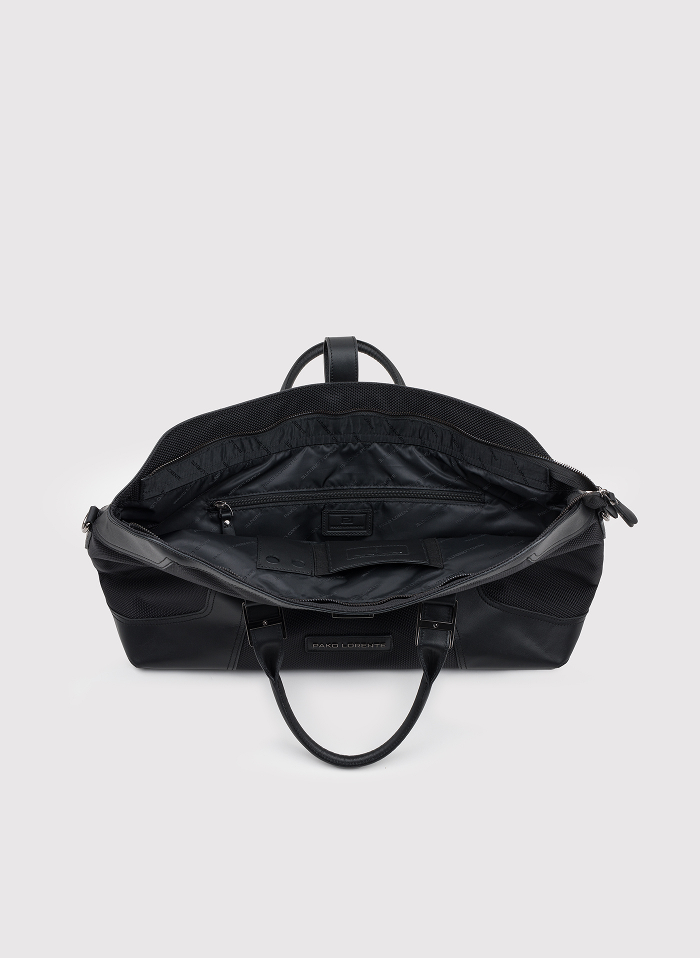 Czarna torba męska - Pako Lorente