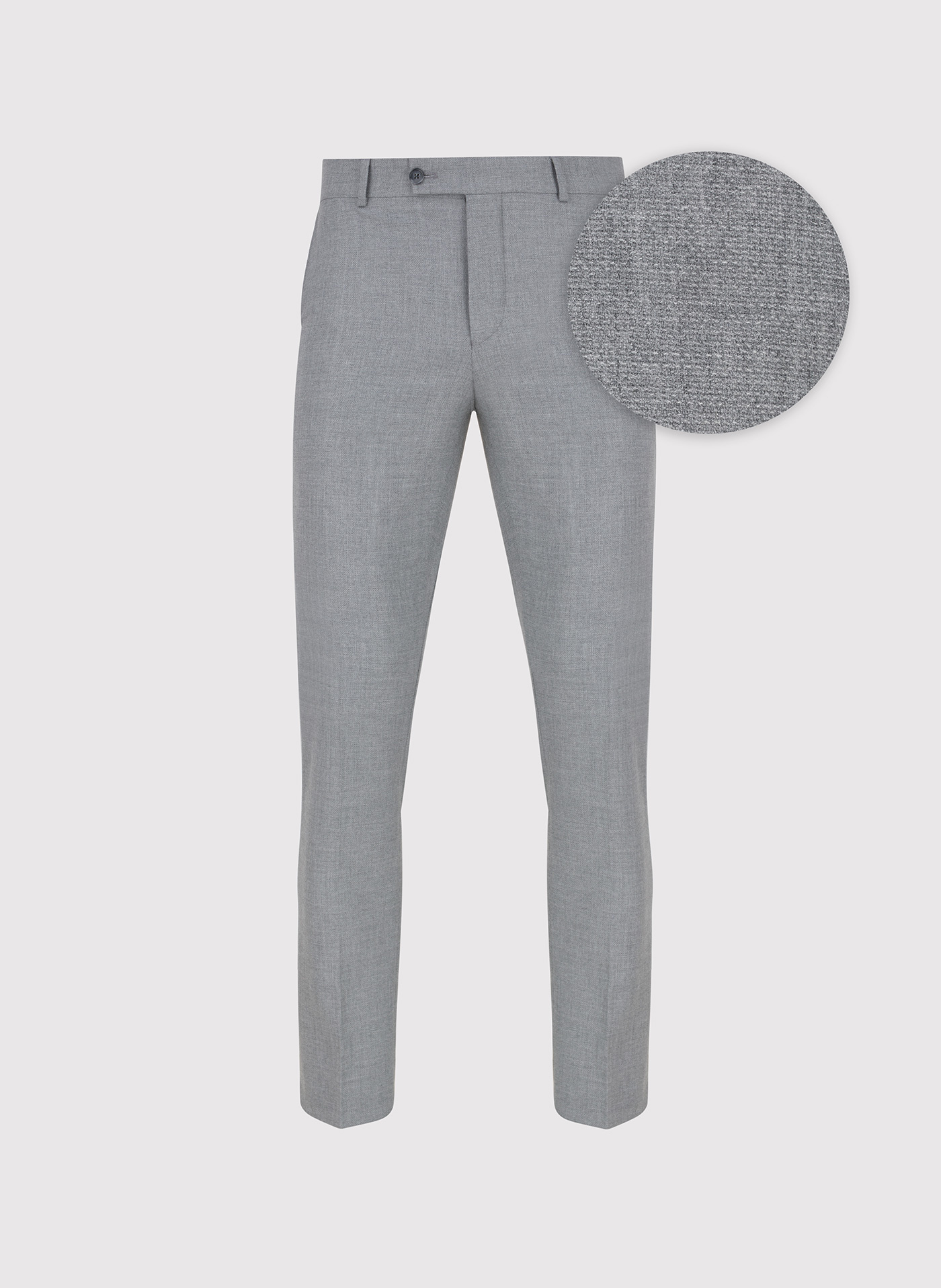 PAKO LORENTE - Szare spodnie ganiturowe - Pako Lorente