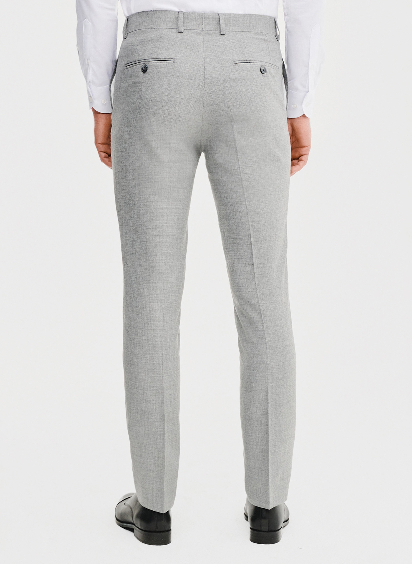 PAKO LORENTE - Szare spodnie ganiturowe - Pako Lorente